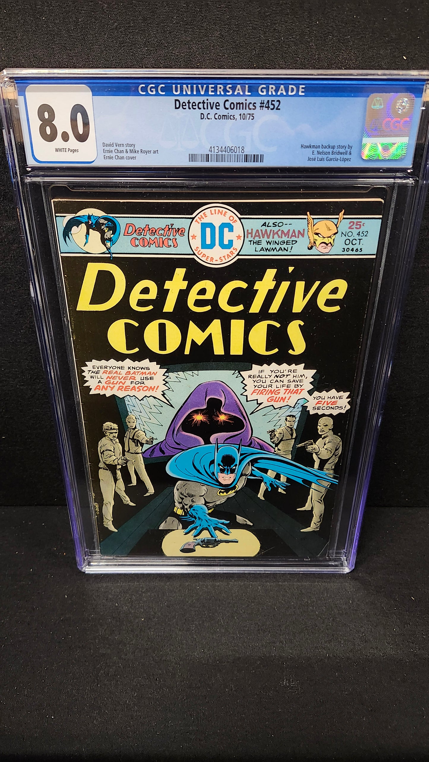 Detective Comics #452 CGC 8.0