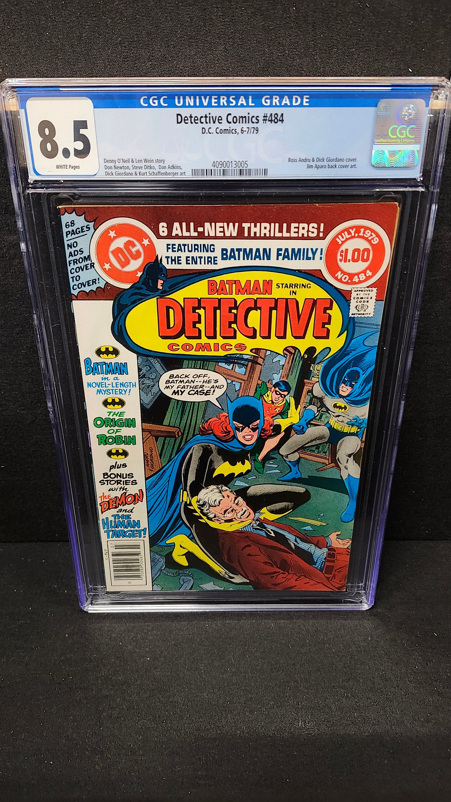 Detective Comics #484 CGC 8.5