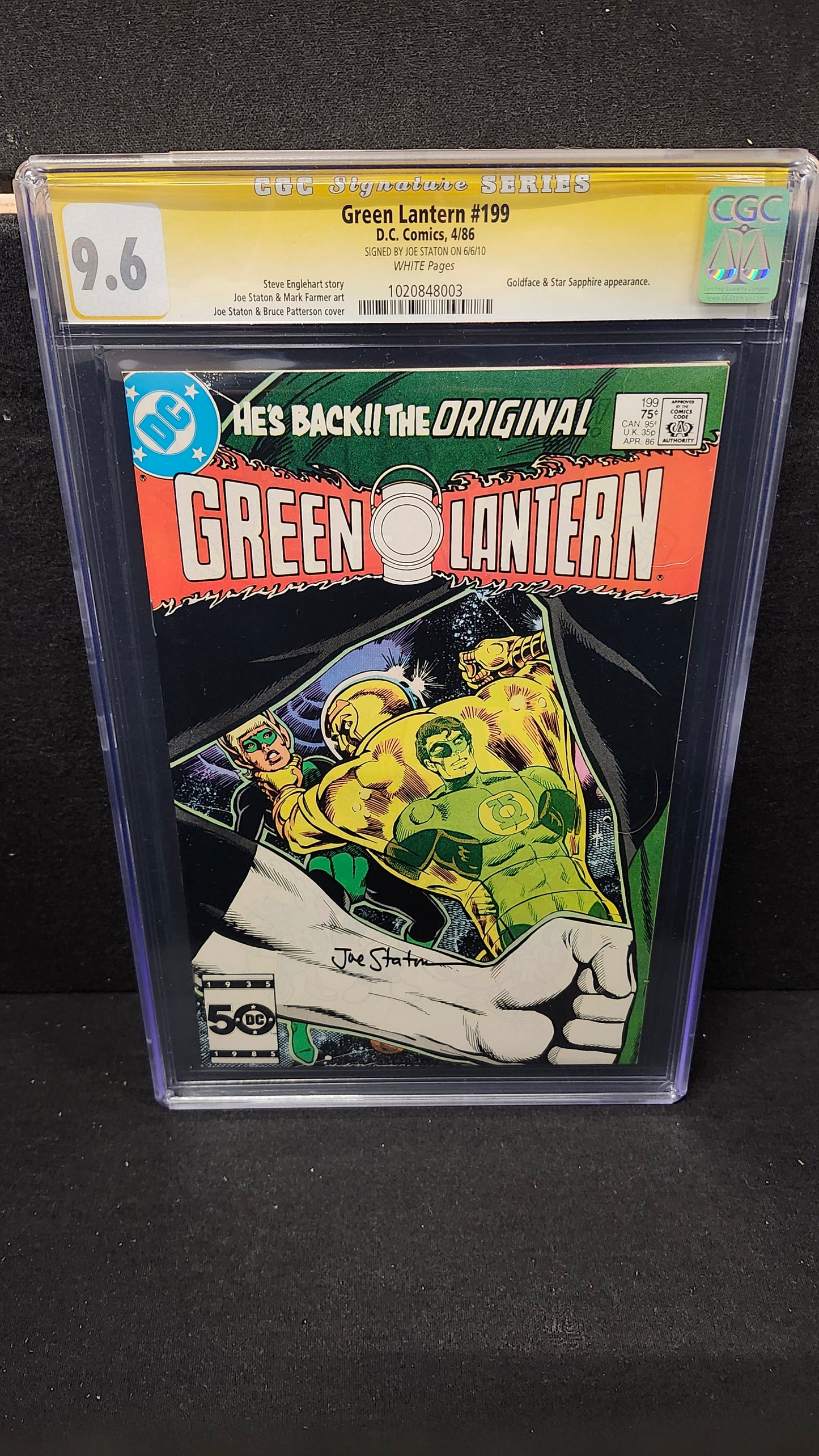 Green Lantern #199 CGC 9.6