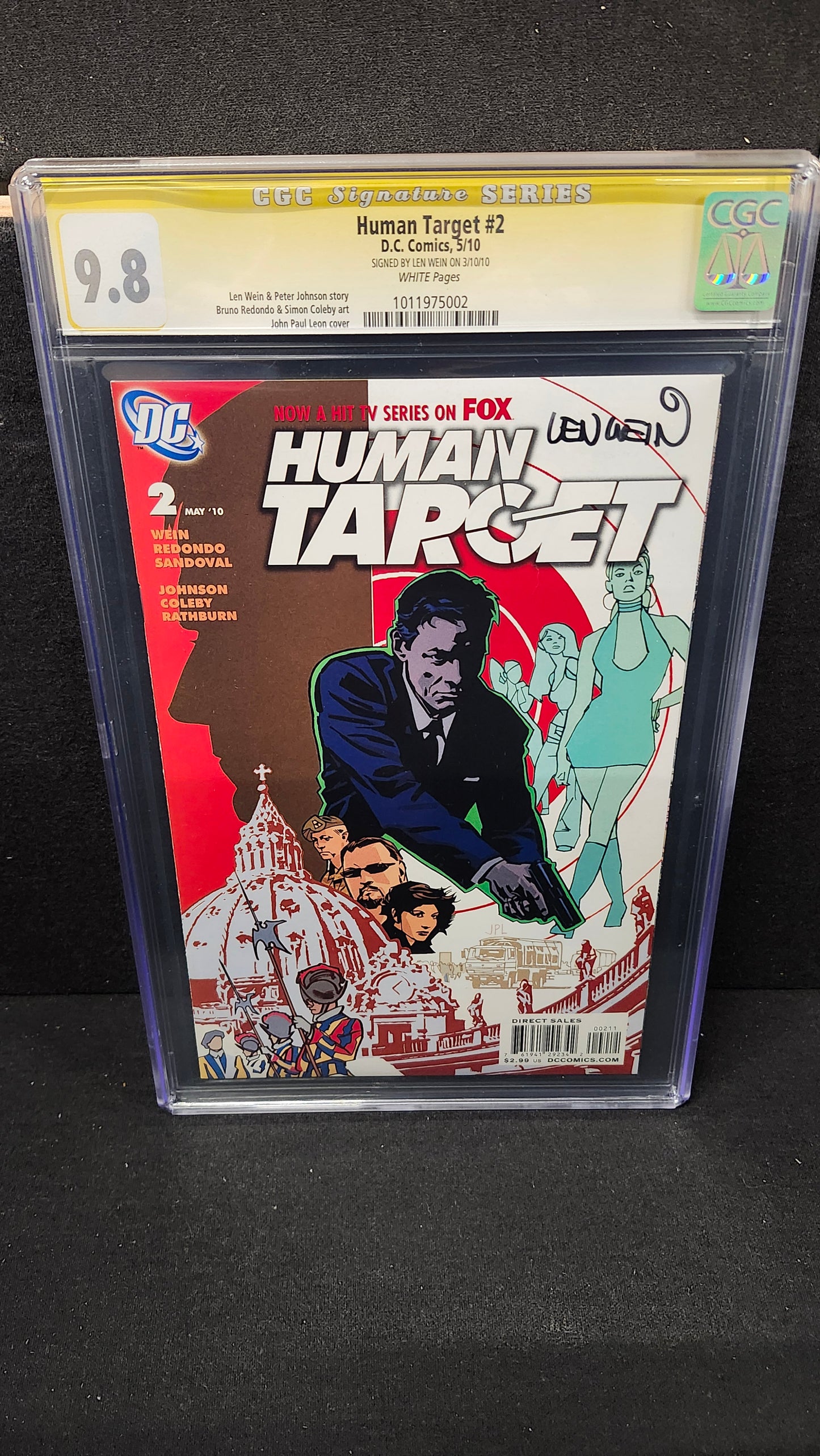 Human Target #2 CGC 9.8