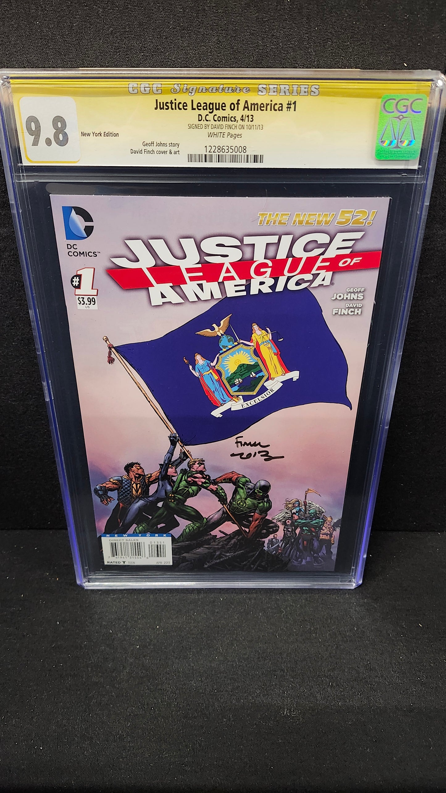 Justice League of America #1 CGC 9.8