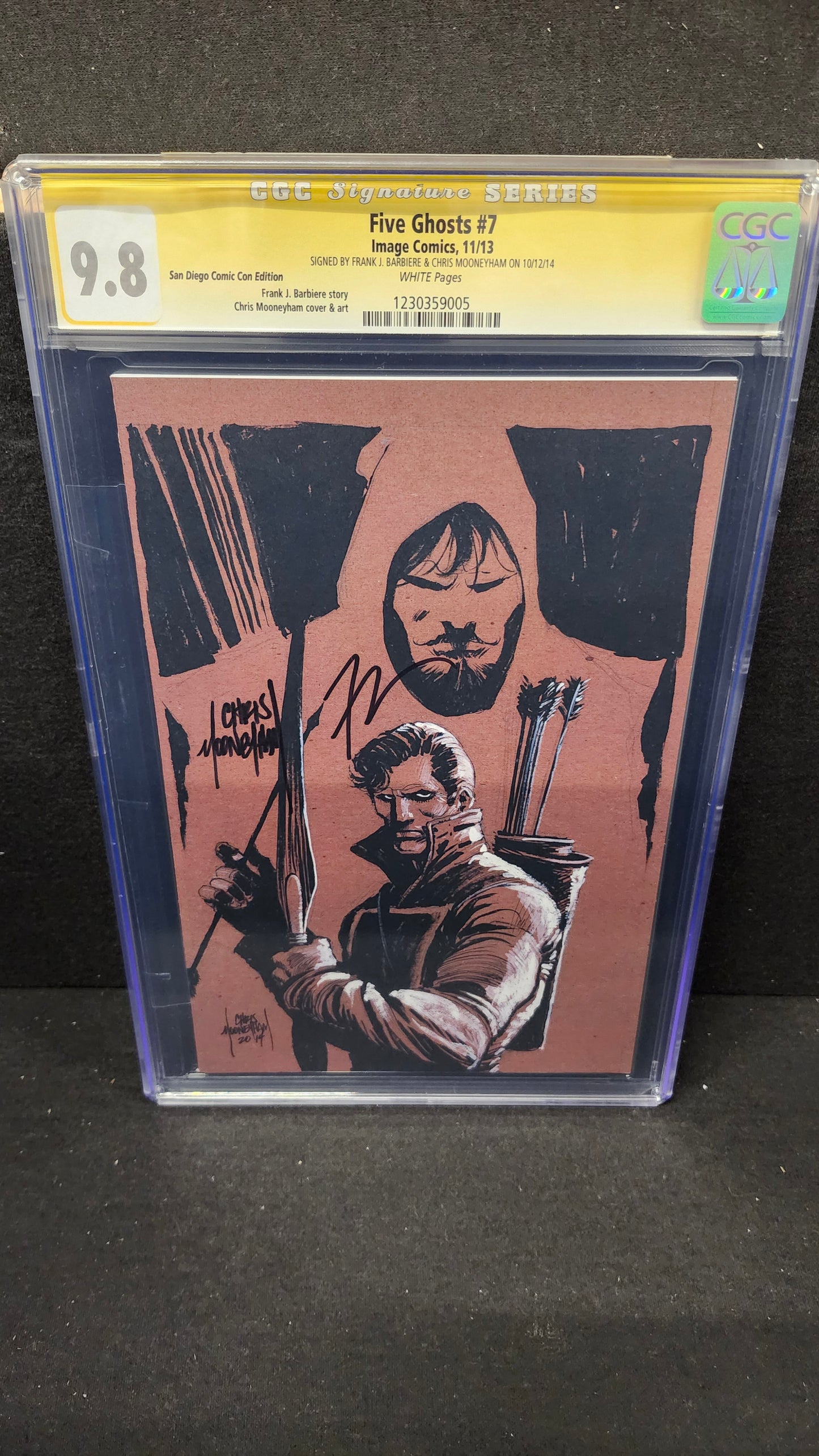 Five Ghosts #7 CGC 9.8