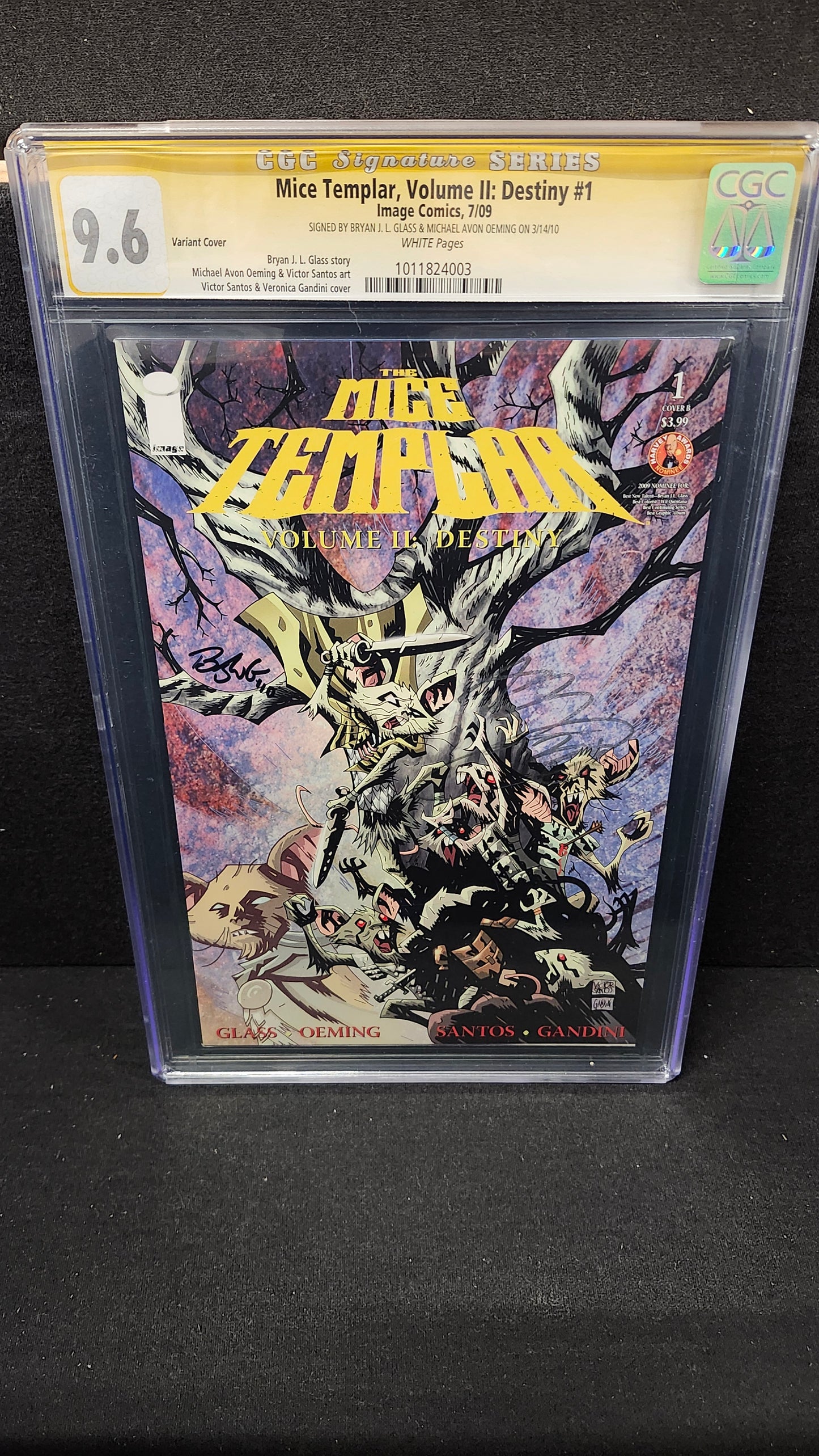 Mice Templar, Volume II: Destiny #1 CGC 9.6