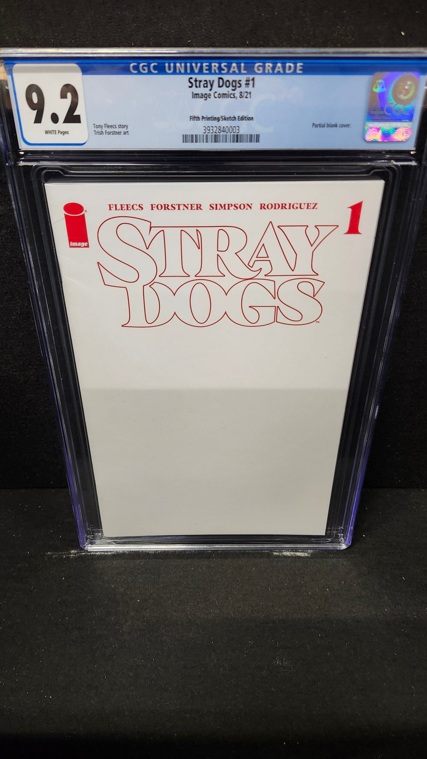 Stray Dogs #1 CGC 9.2