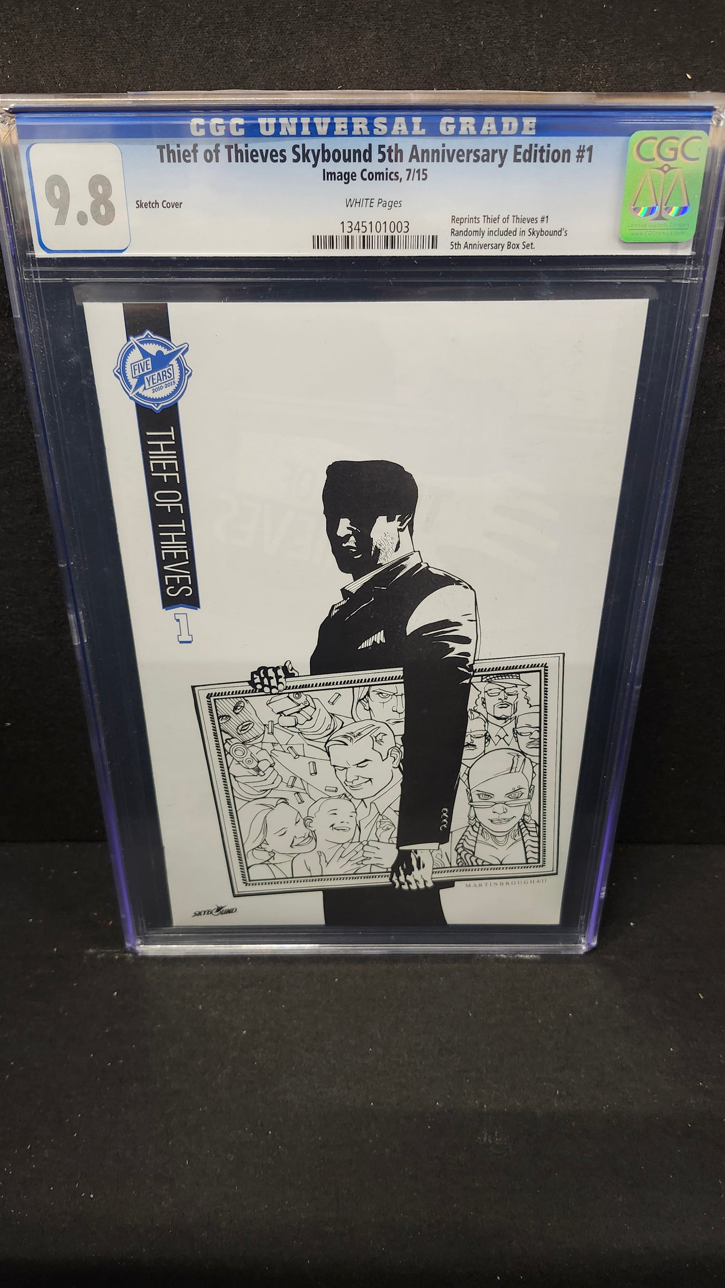 Thief of Thieves Skybound 5th Anniversary Edition #1 CGC 9.8