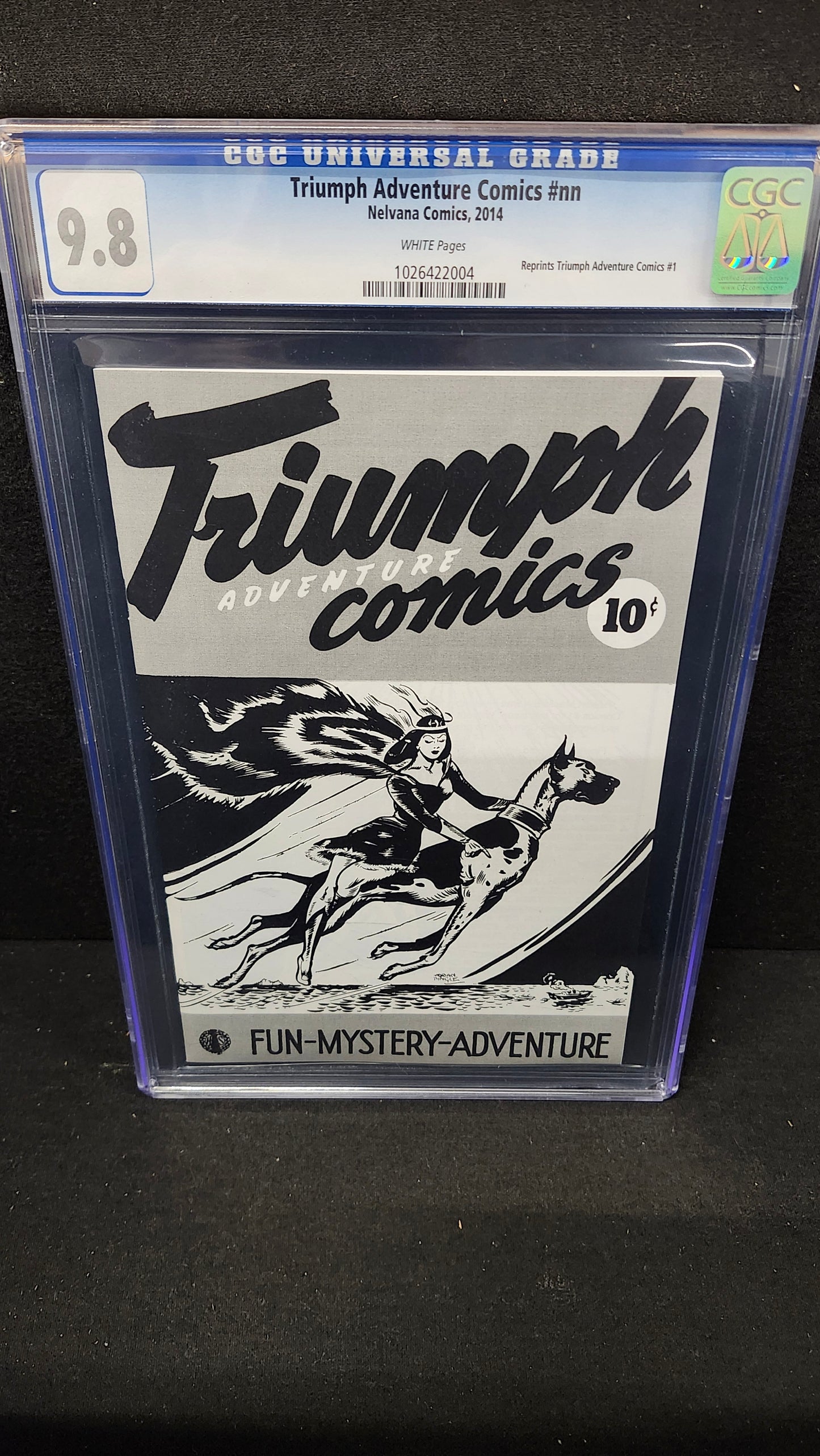 Triumph Adventure Comics #nn CGC 9.8
