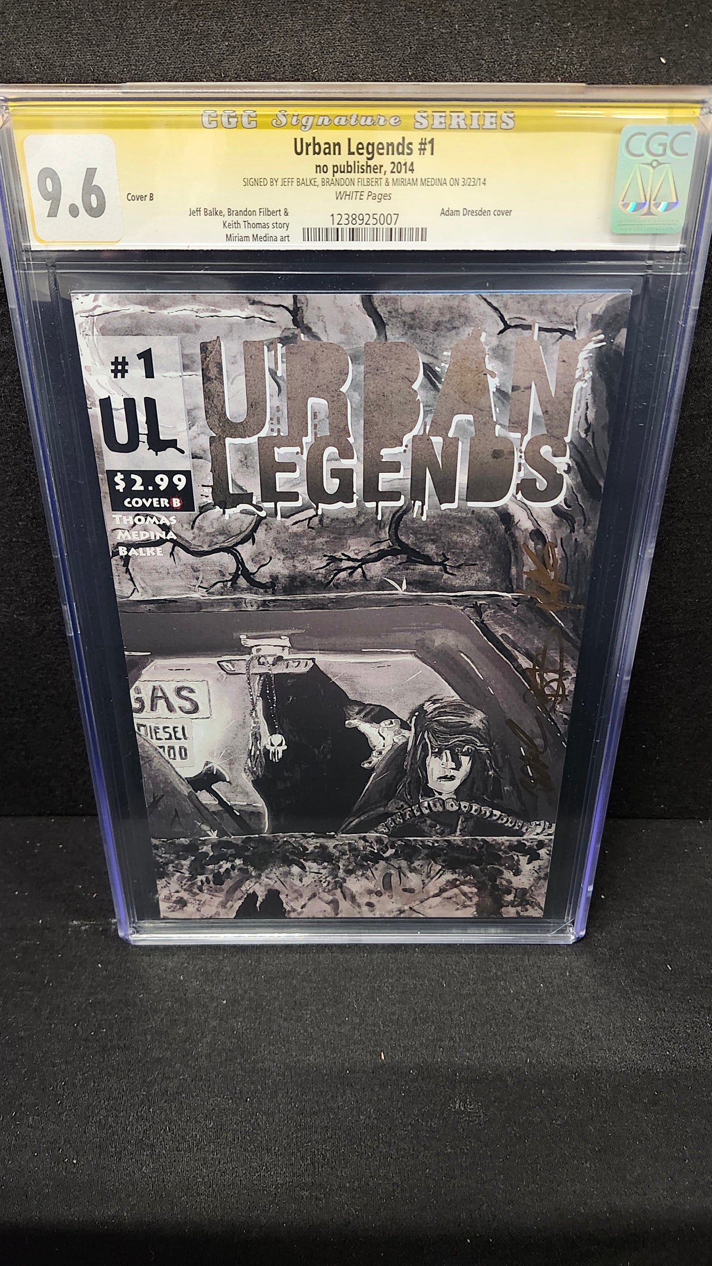 Urban Legends #1 CGC 9.6