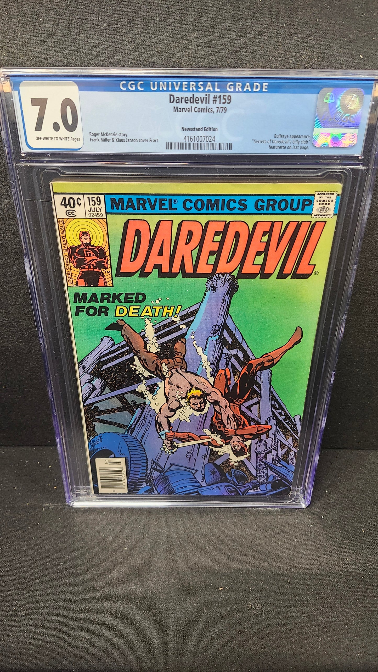 Daredevil #159 CGC 7.0