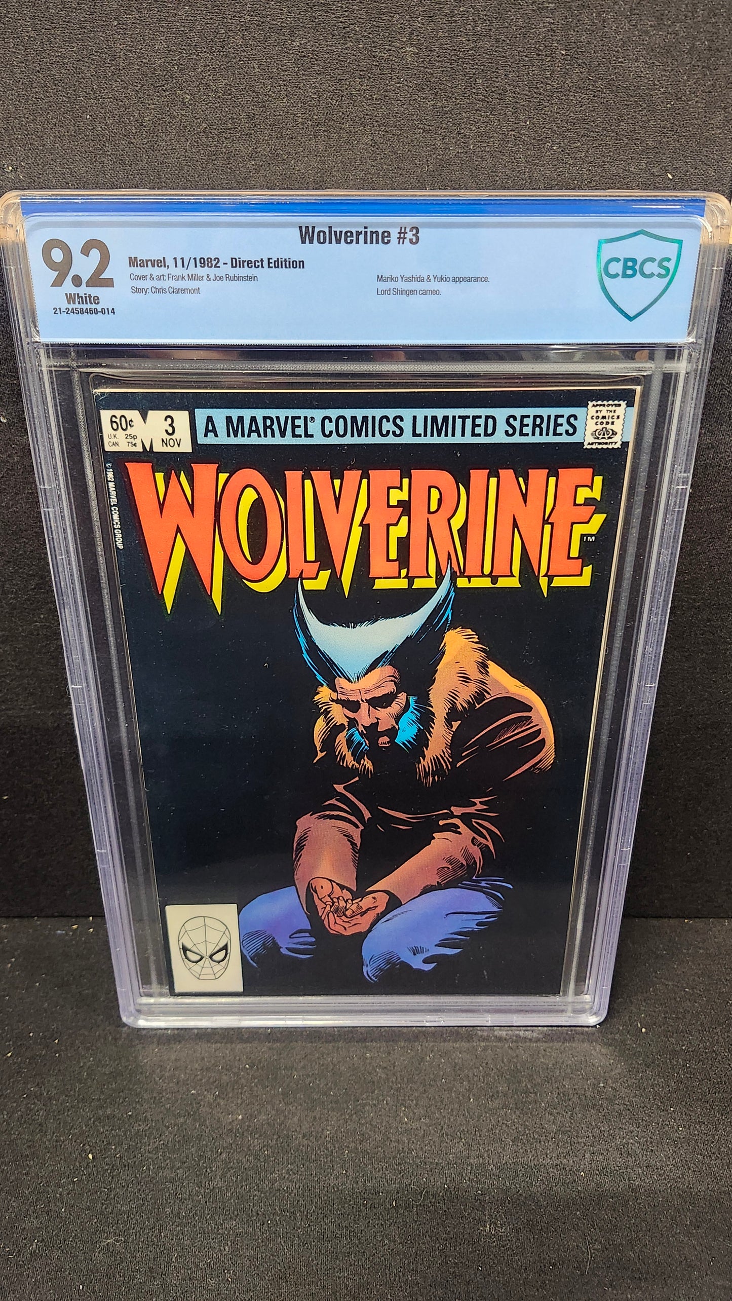 Wolverine #3 CBCS 9.2