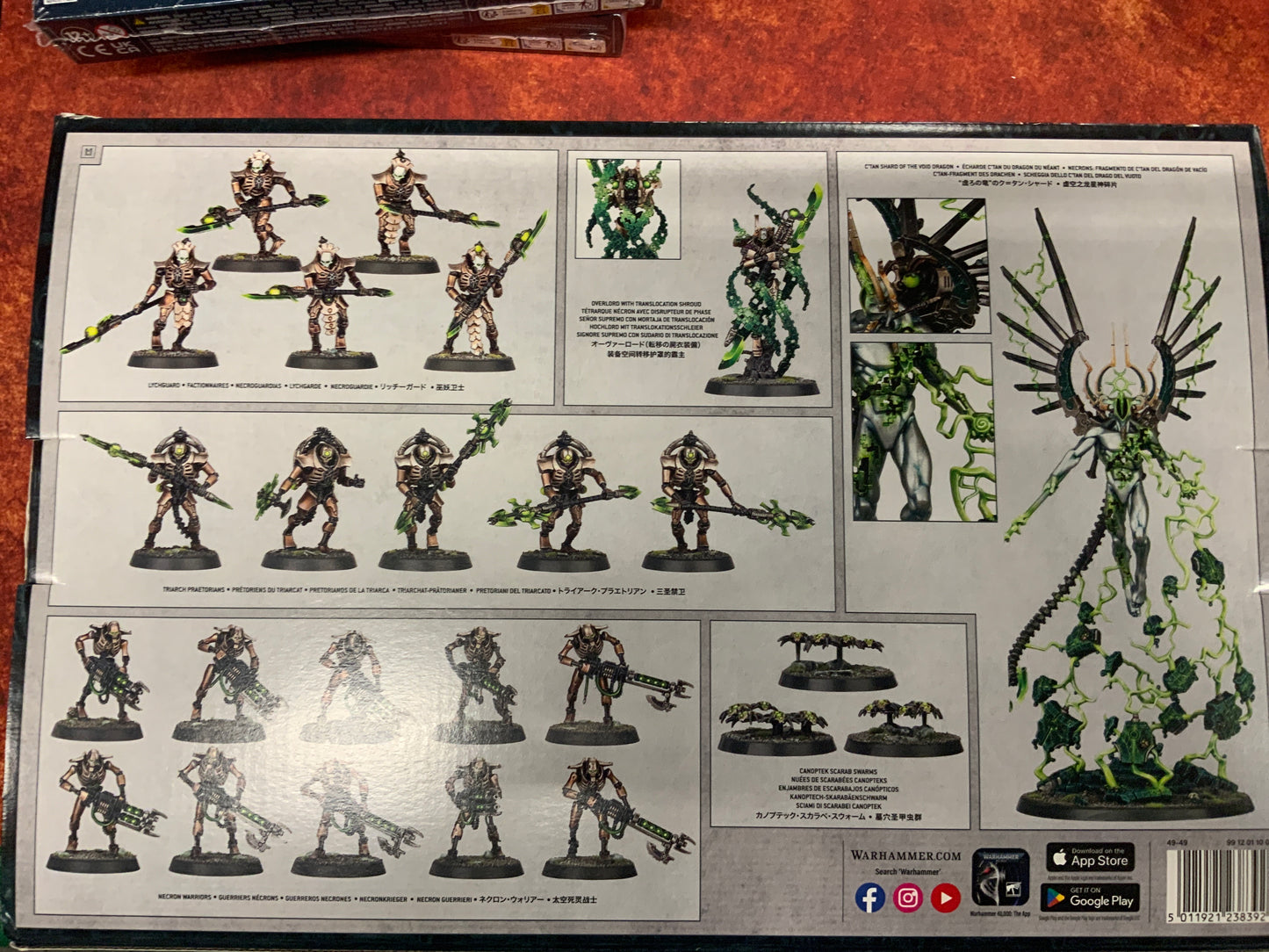 Warhammer40k Necrons Battleforce Hypercrypt Legion
