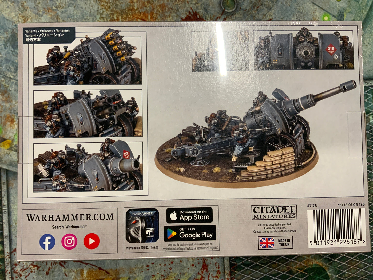 Warhammer 40,000 Astra Militarum Artillery Team