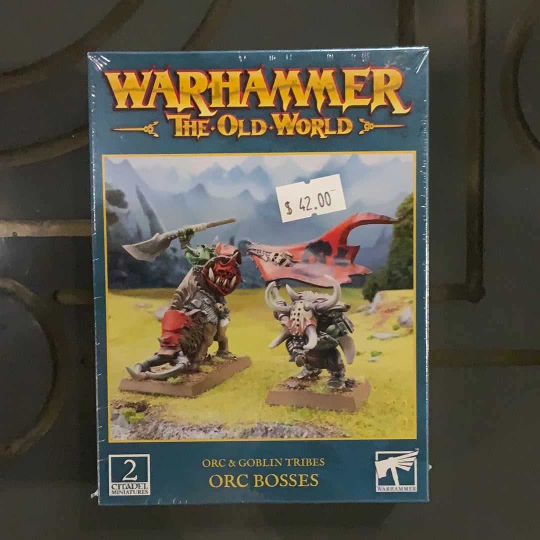 Warhammer The Old World Orc & Goblin Tribes Orc Bosses