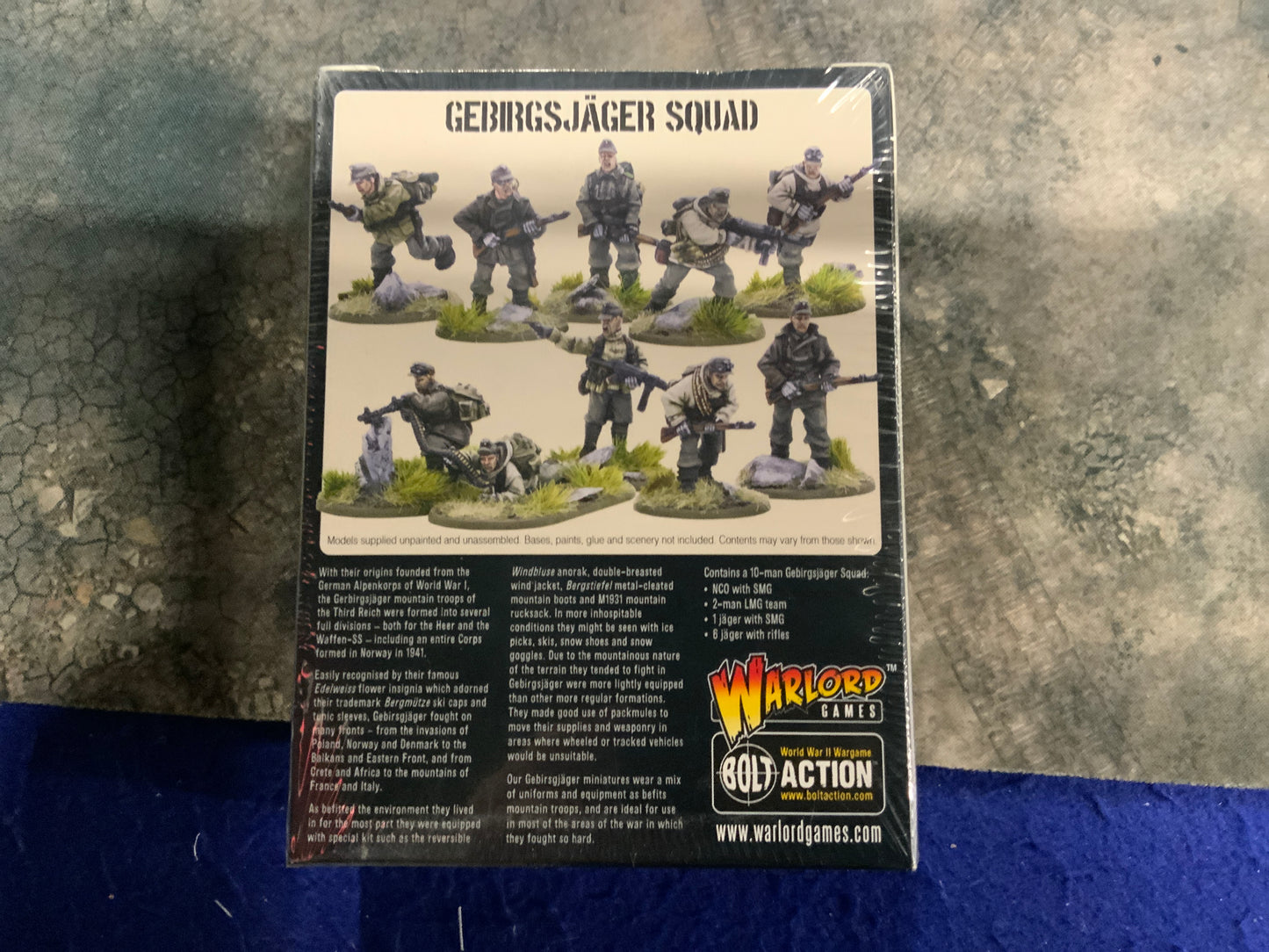 Bolt Action: Gebirgsjäger squad