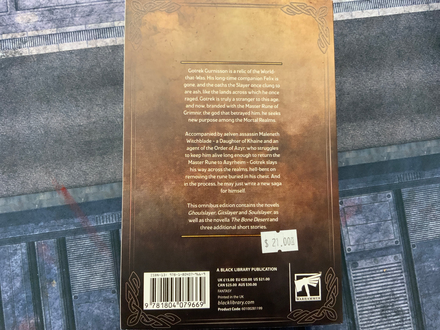 Warhammer Age Of Sigmar Gotrek & Maleneth The Omnibus