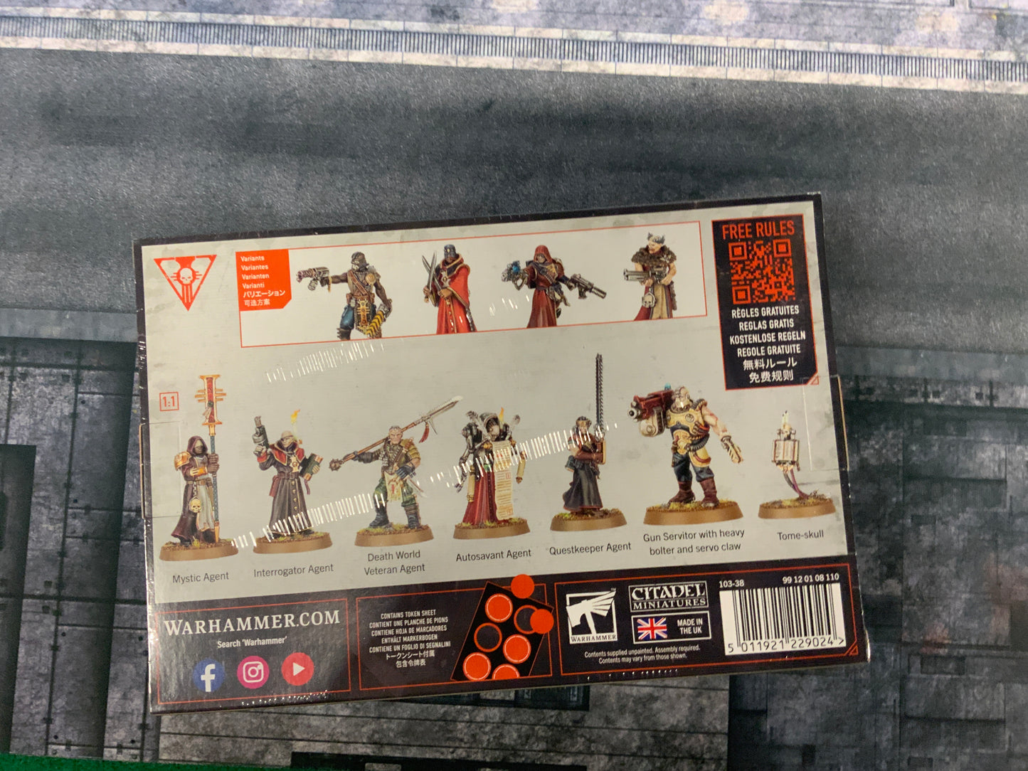 Warhammer40k Killteam Inquisitor Agents