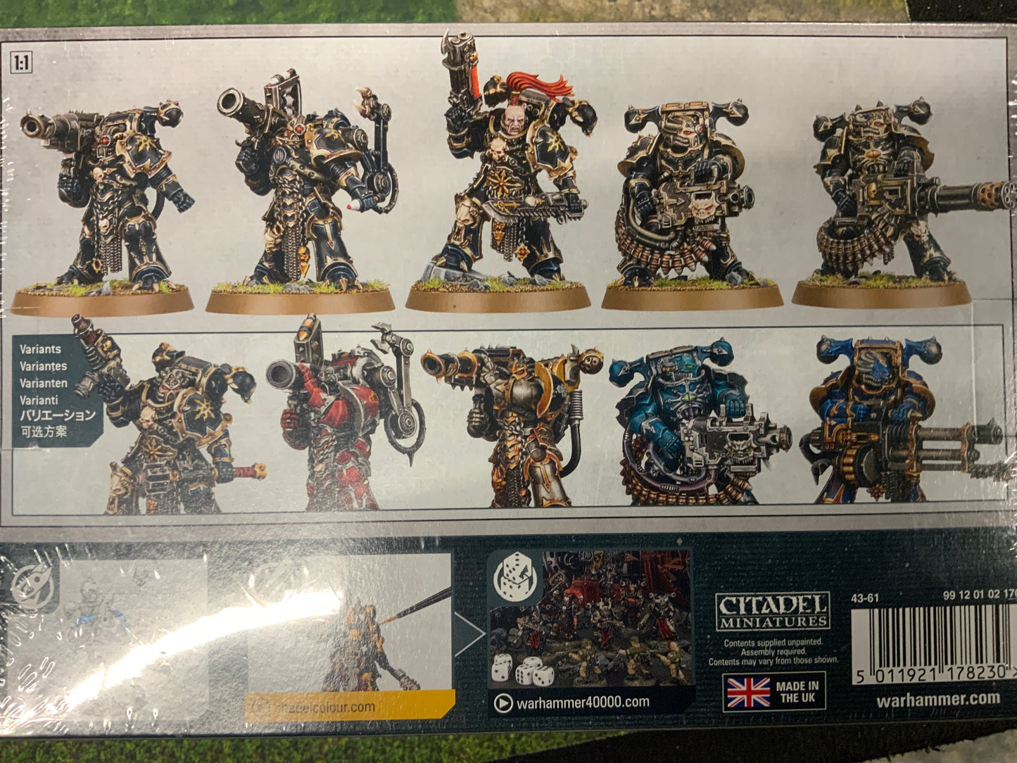 Warhammer 40K Chaos Space Marines Havocs