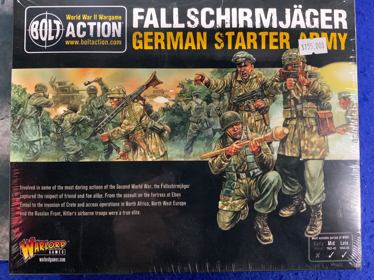 Bolt Action Fallschirmjager German Army Starter Set