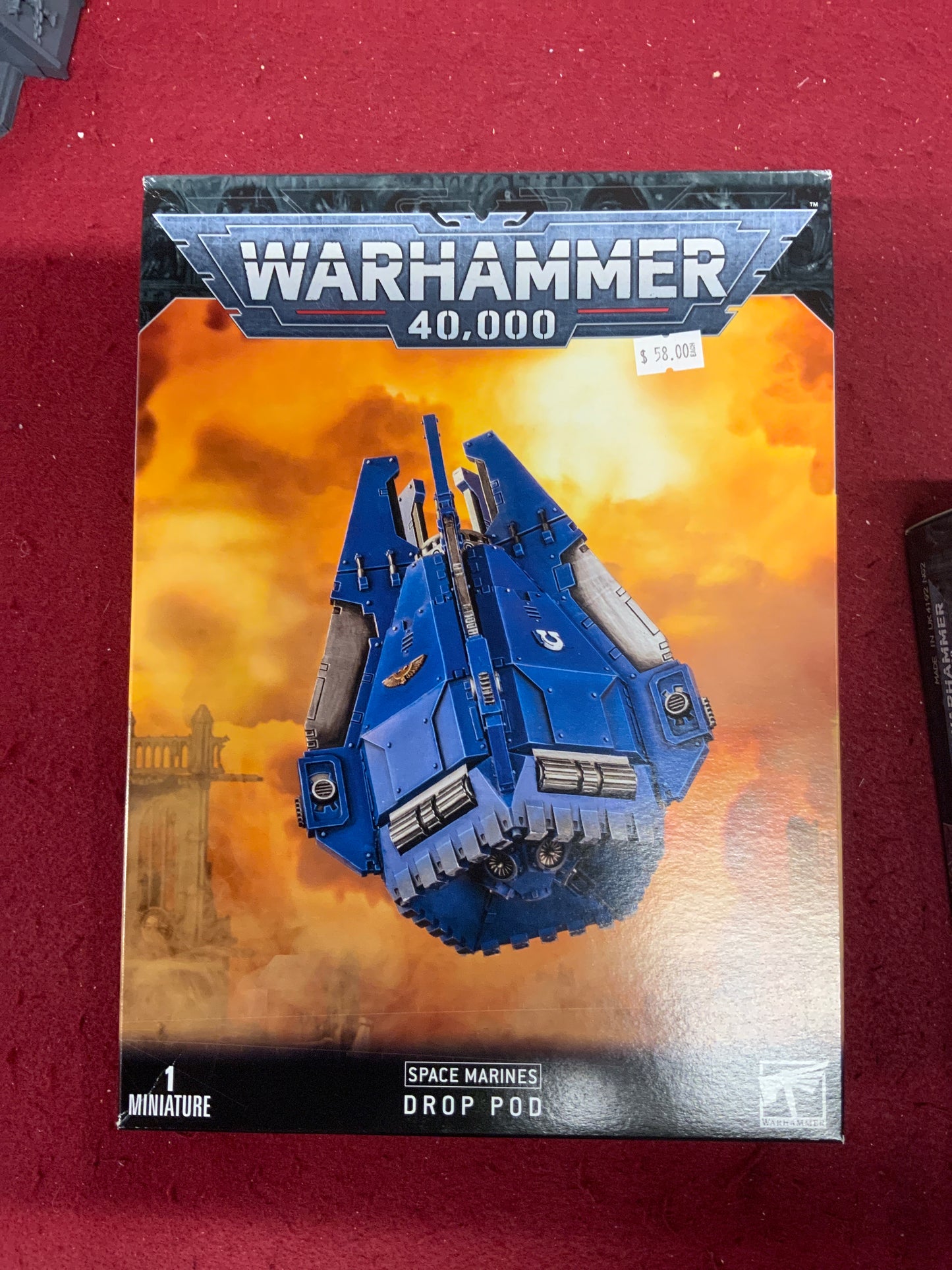 Warhammer40k Space Marine Drop Pod