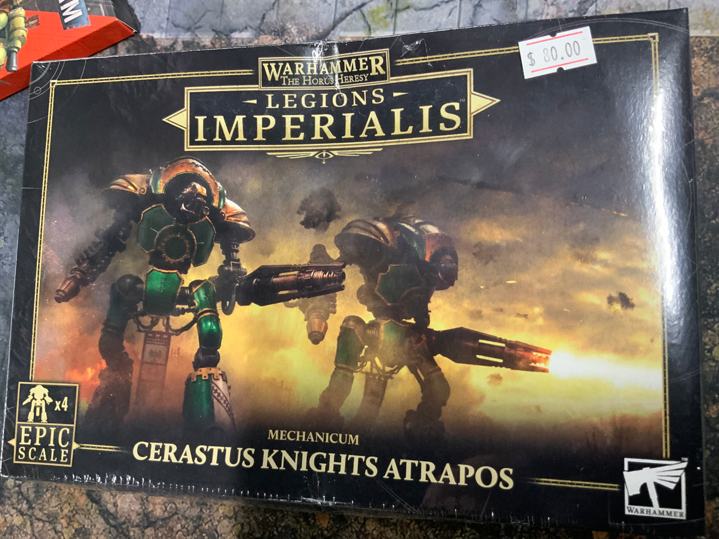 Warhammer Legions Imperialis Mechanicum Cerastus Knights Atropos