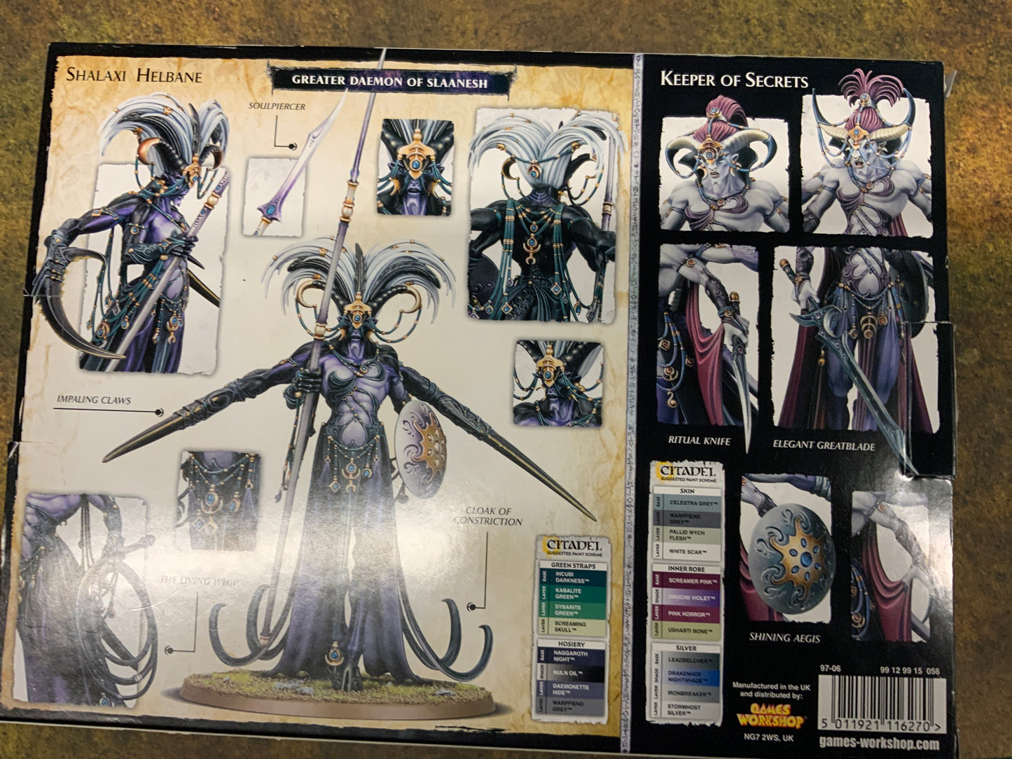 Warhammer 40K Age of Sigmar Daemons of Slaanesh Keeper of Secrets