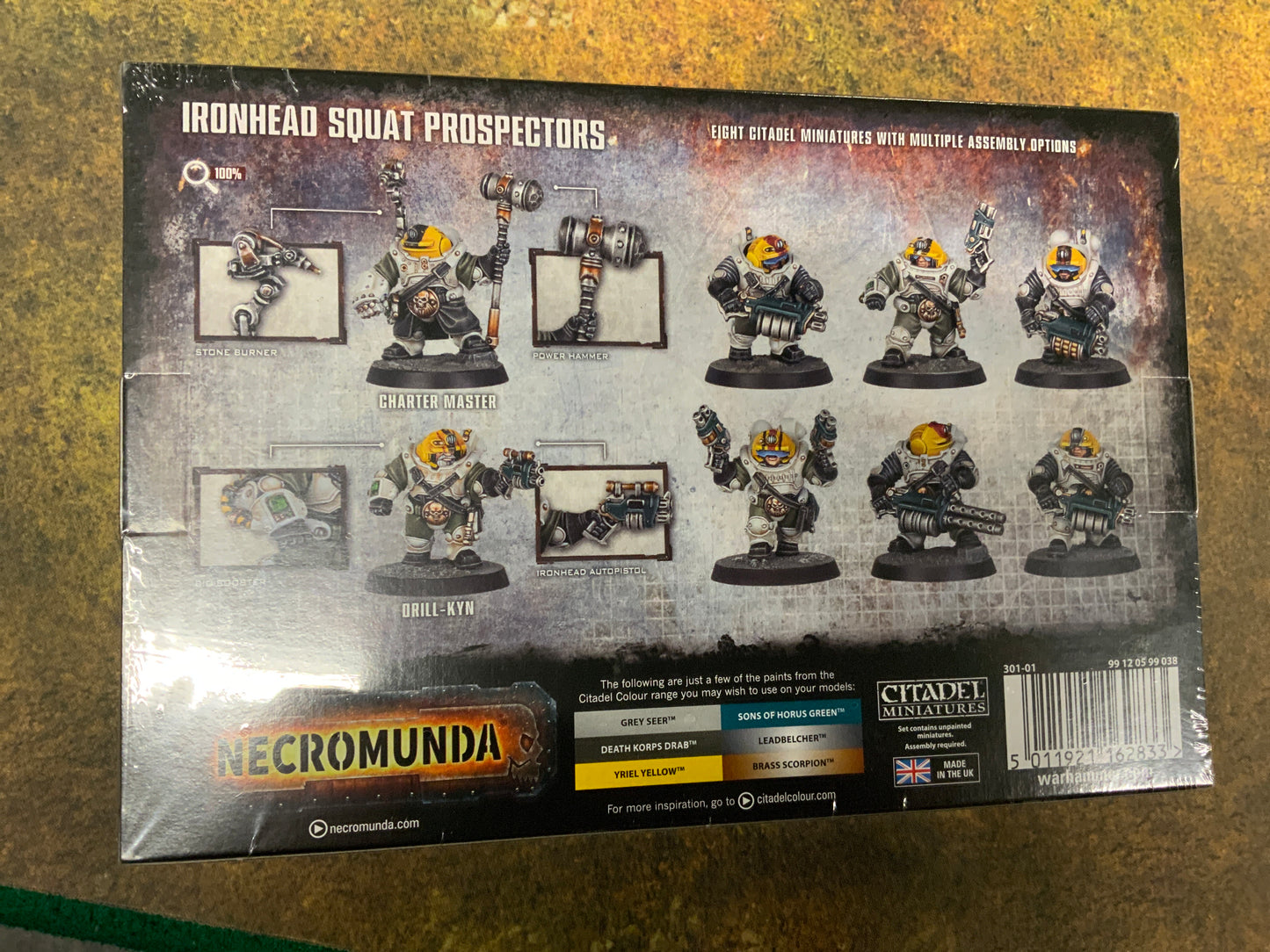 Necromunda - Ironhead Squat Prospectors