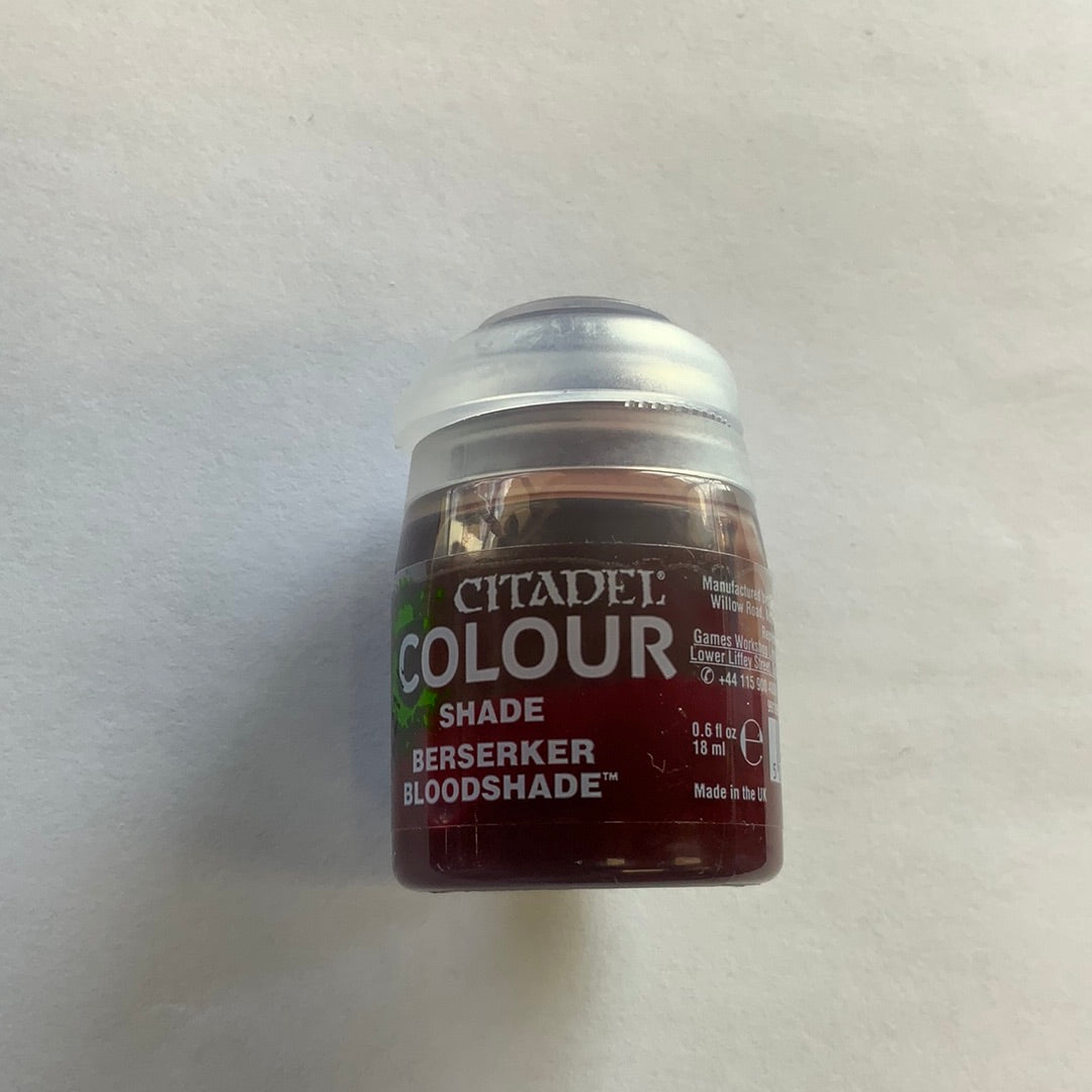 Citadel Colour Shade Berserker Bloodshade 24-34