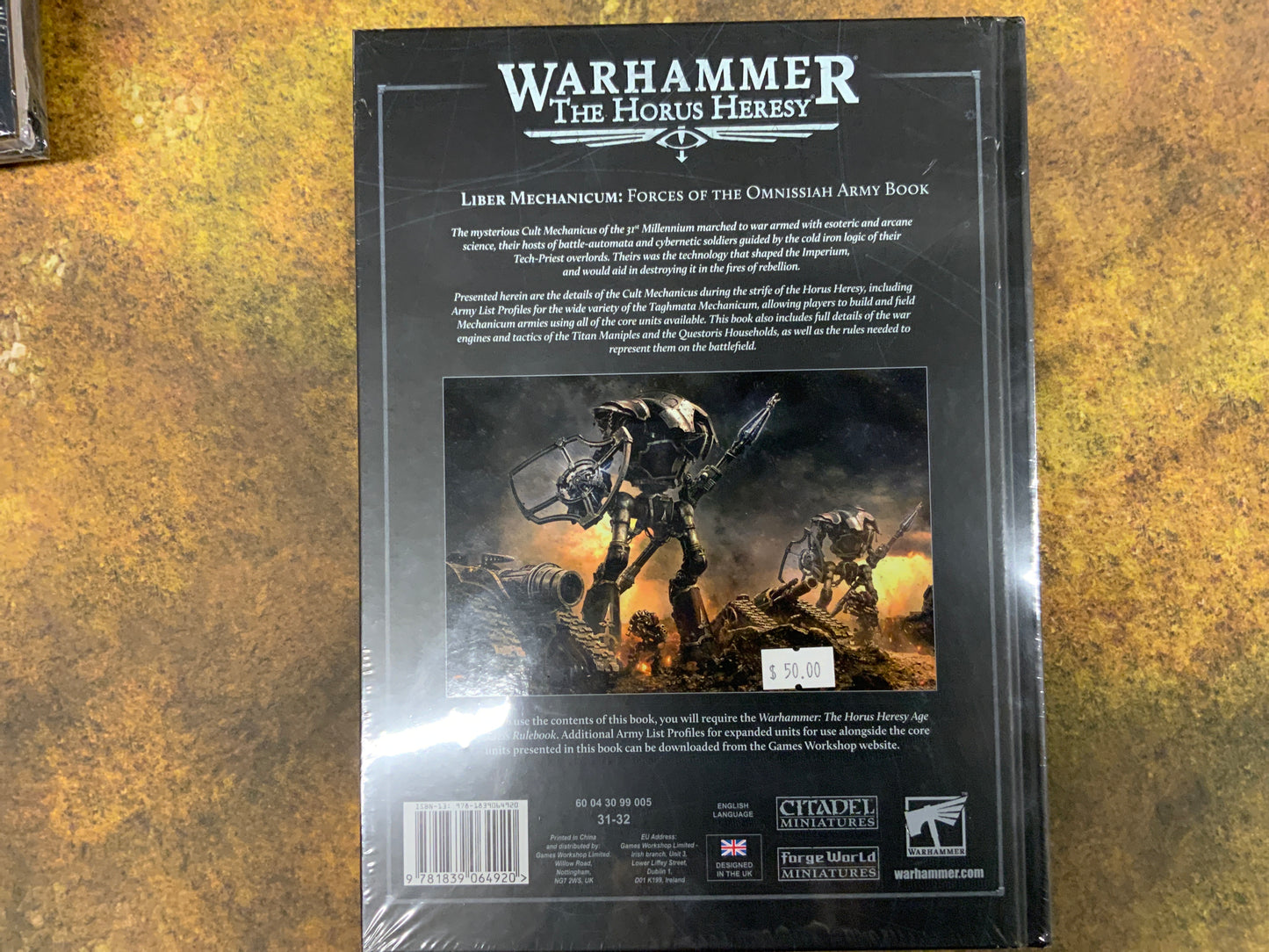 Warhammer The Horus Heresy, Gorces of the Ominissiah Army Book