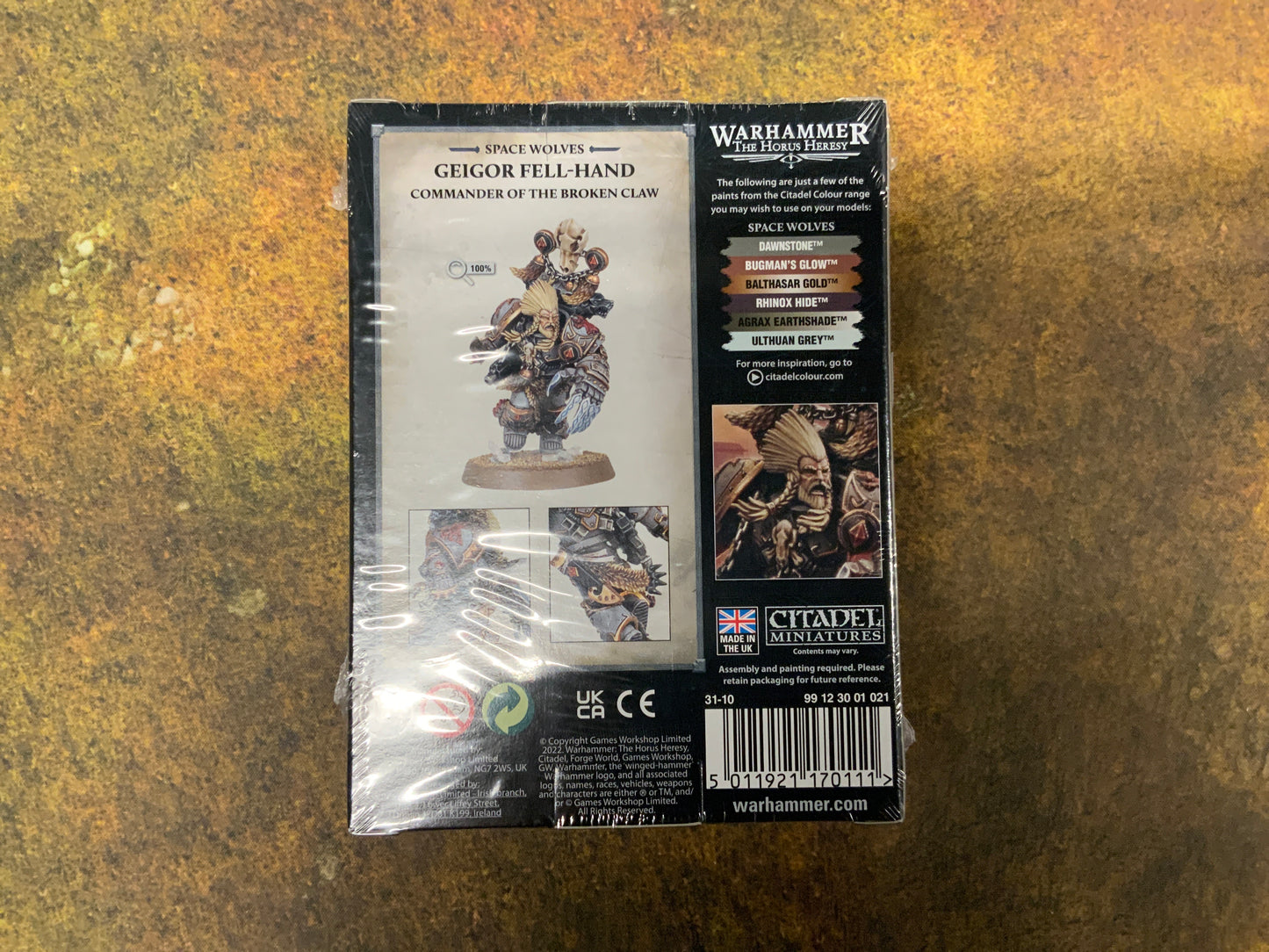 The Horus Heresy - Space Wolves: Geigor Fell-Hand