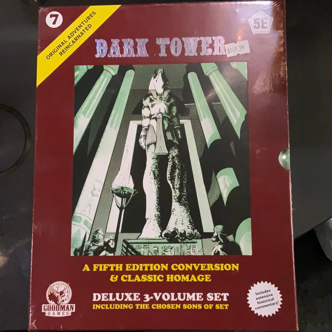 Dark Tower A Fifth Edition Conversion & Classic Homage Deluxe 3-Volume Set