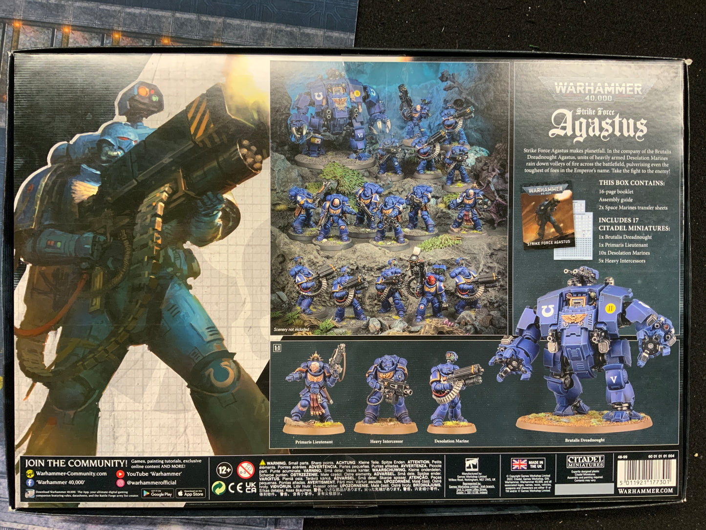 Warhammer 40,000 Space Marines Strike Force - Agastus