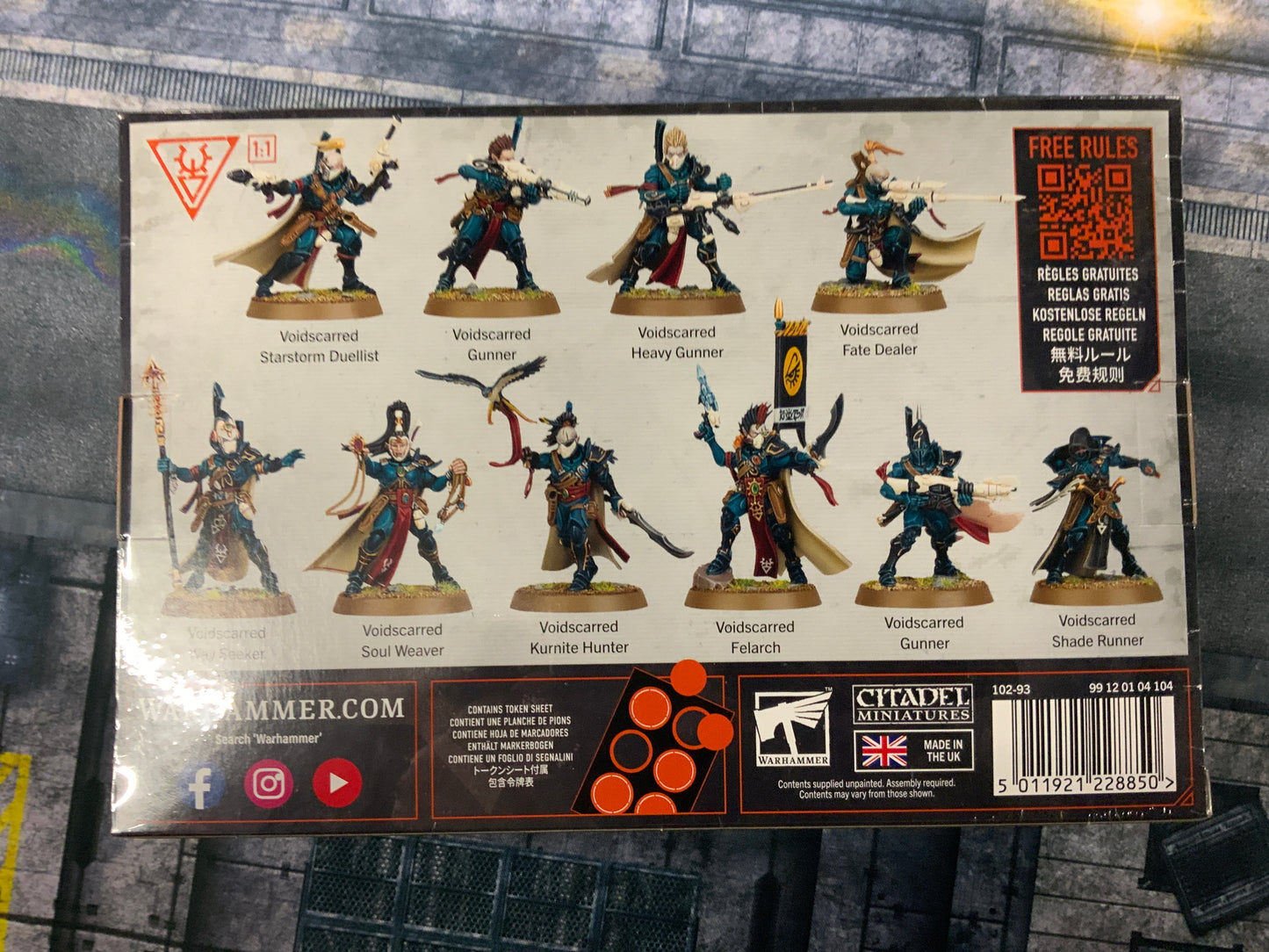 Warhammer Kill Team Corsair Voidscarred