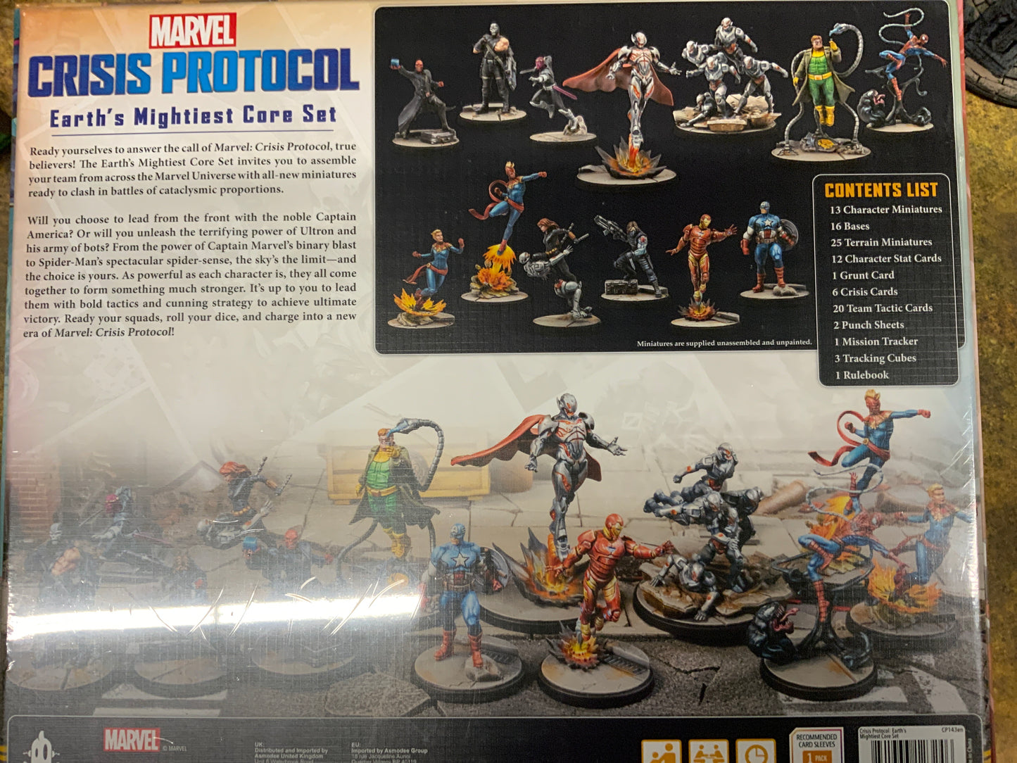 Marvel Crisis Protocol: Earth’s Mightiest Core Set