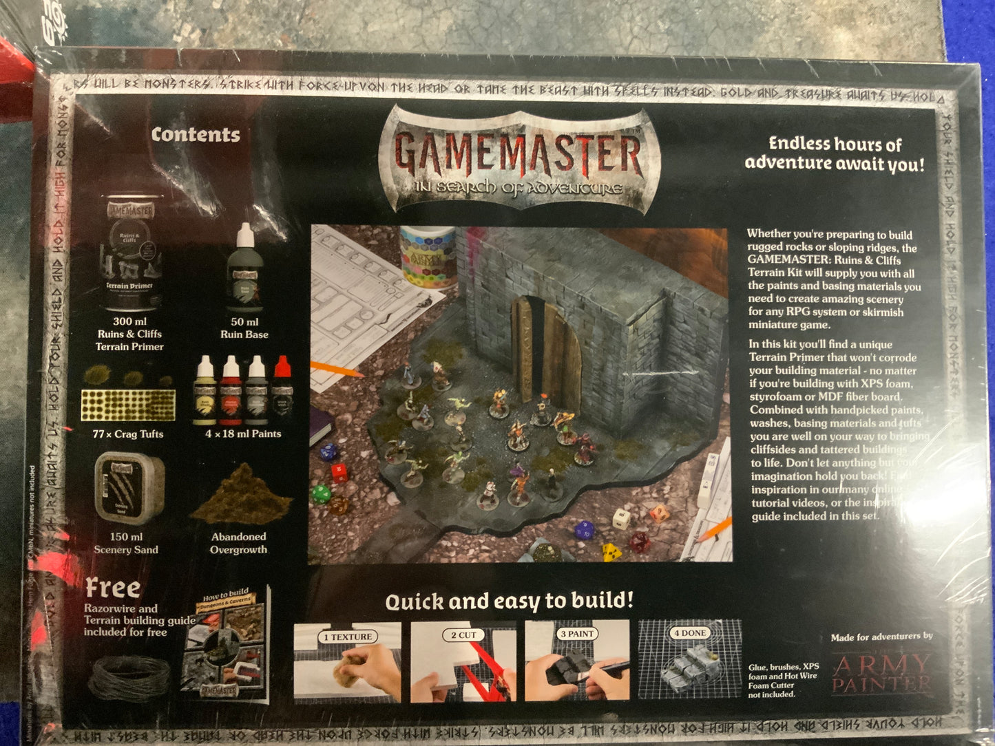Game Master Ruins & Cliffs Terrain Kit