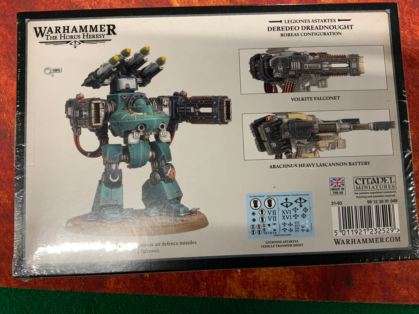Warhammer The Horus Heresy Legions Astartes Deredeo Dreadnought Boreas Configuration