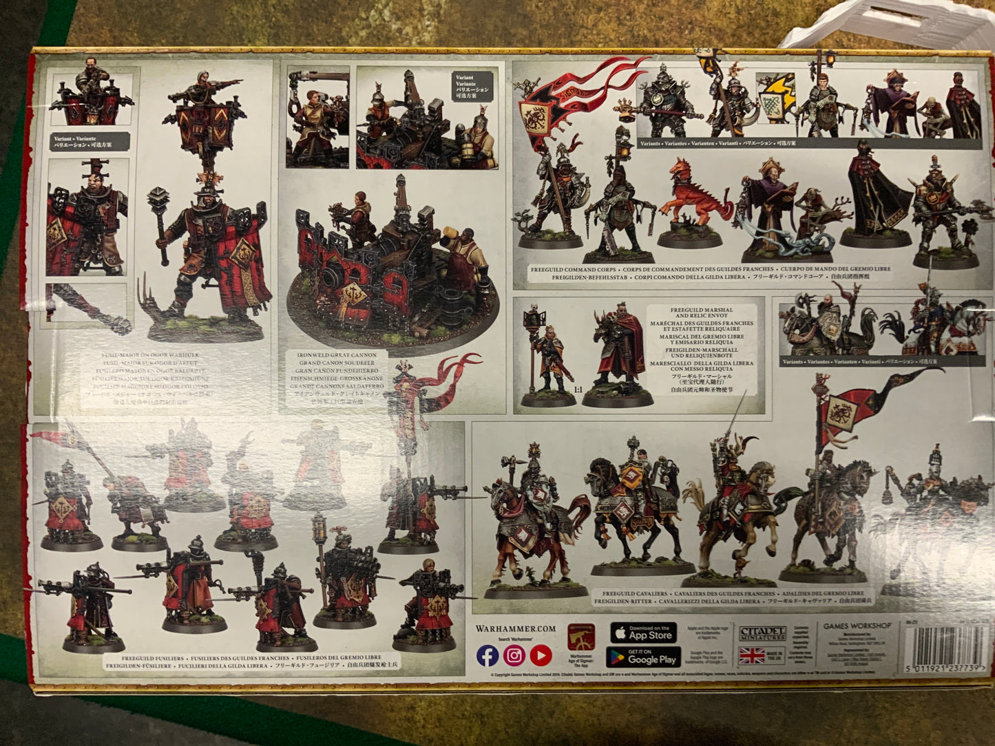 Warhammer Age Of Sigmar Battleforce: Cities Of Sigmar Founding Foray