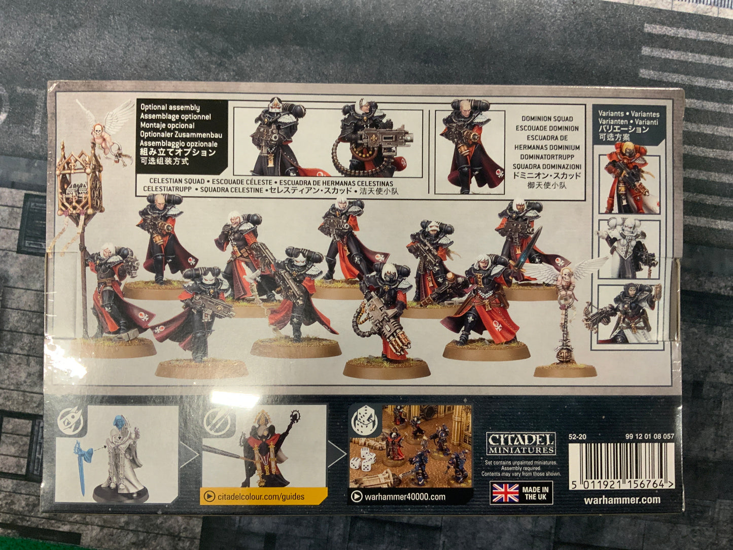 Warhammer 40K Adepta Sororitas Battle Sisters Squad