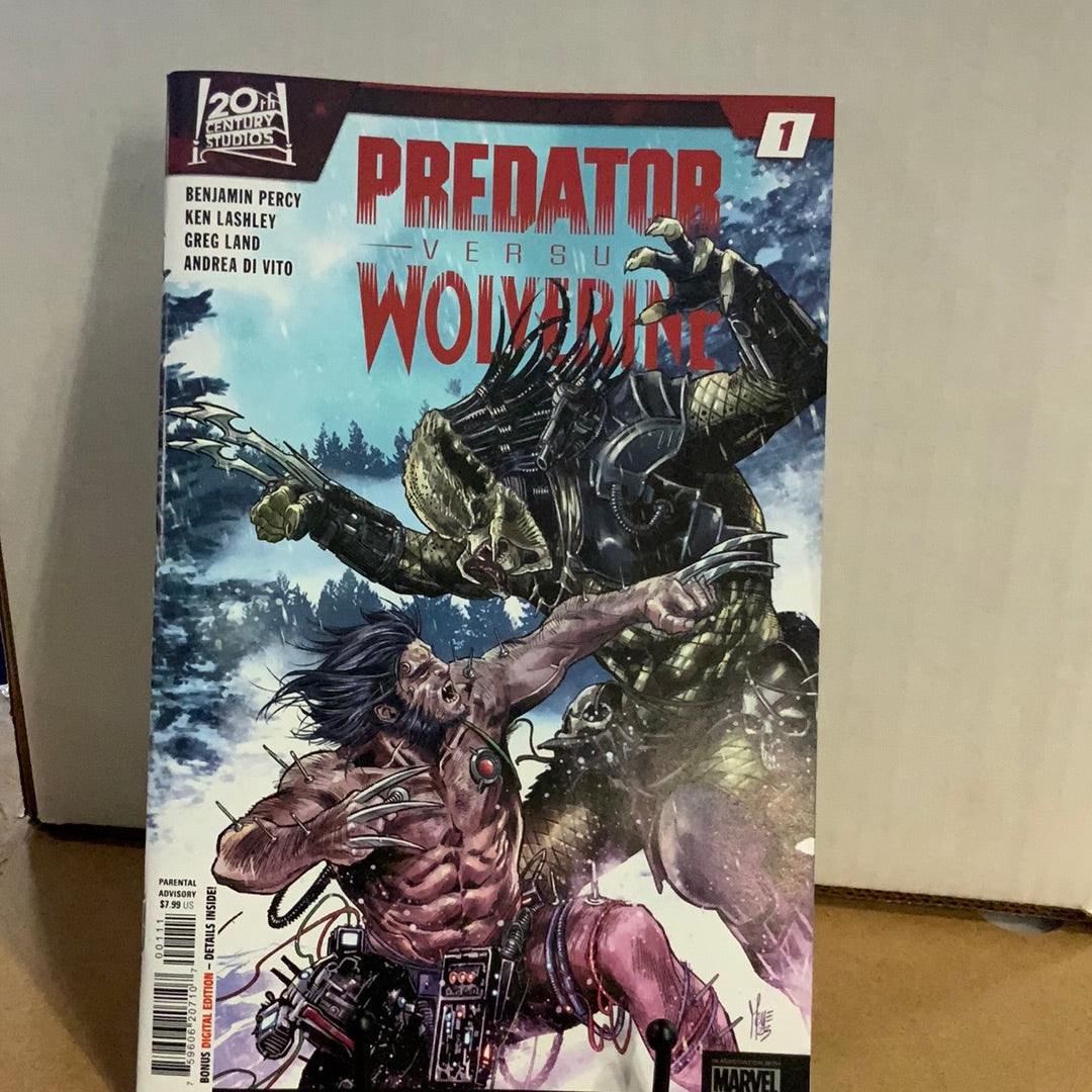 Marvel predator Versus Wolverine Warehouse Comics, Cards & Gaming