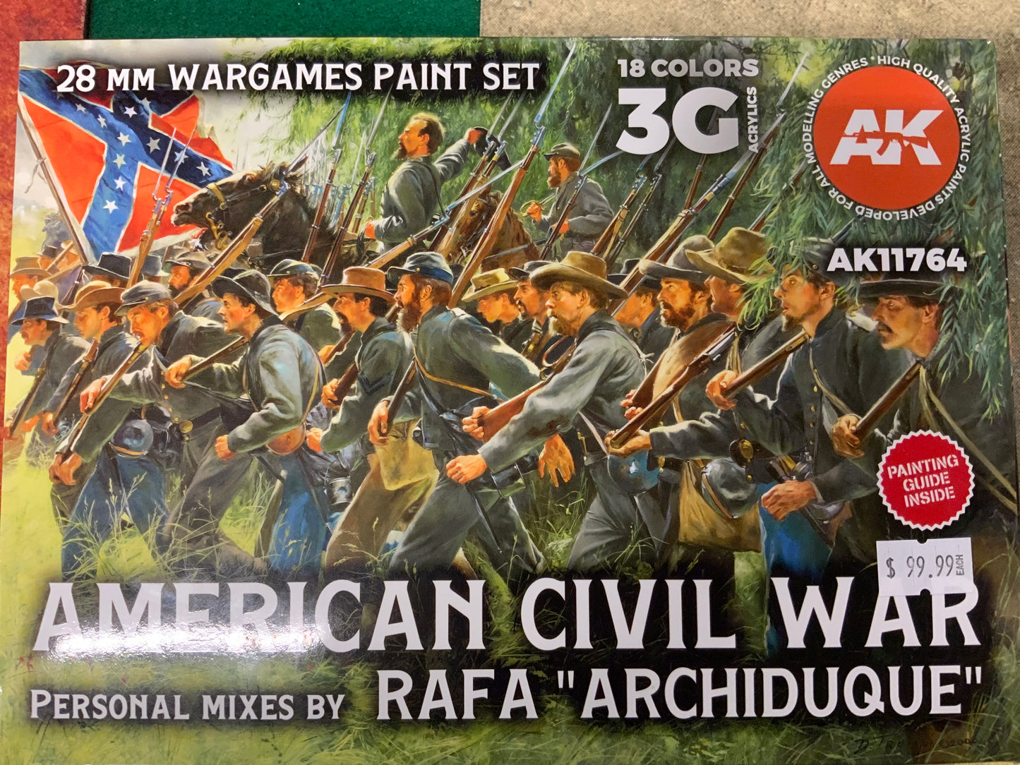 AK American Civil War Paint
