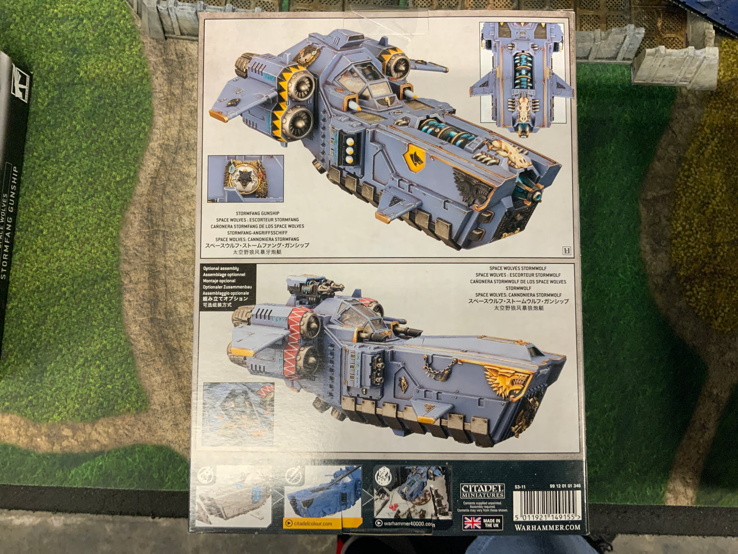 Warhammer40k Space wolves Stormfang Gunship