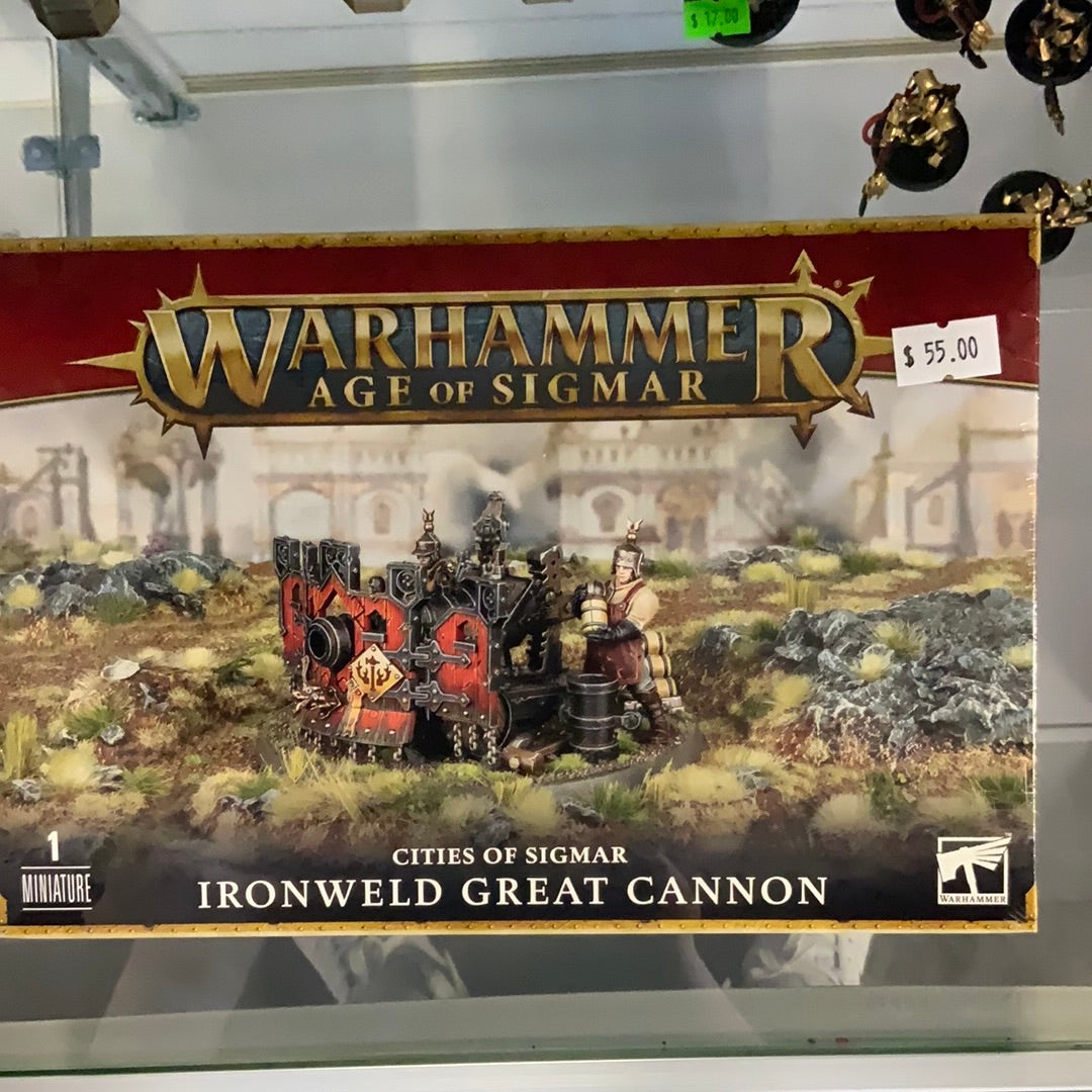 Warhammer Age of Sigmar Cities Of Sigmar Ironweld Great Cannon