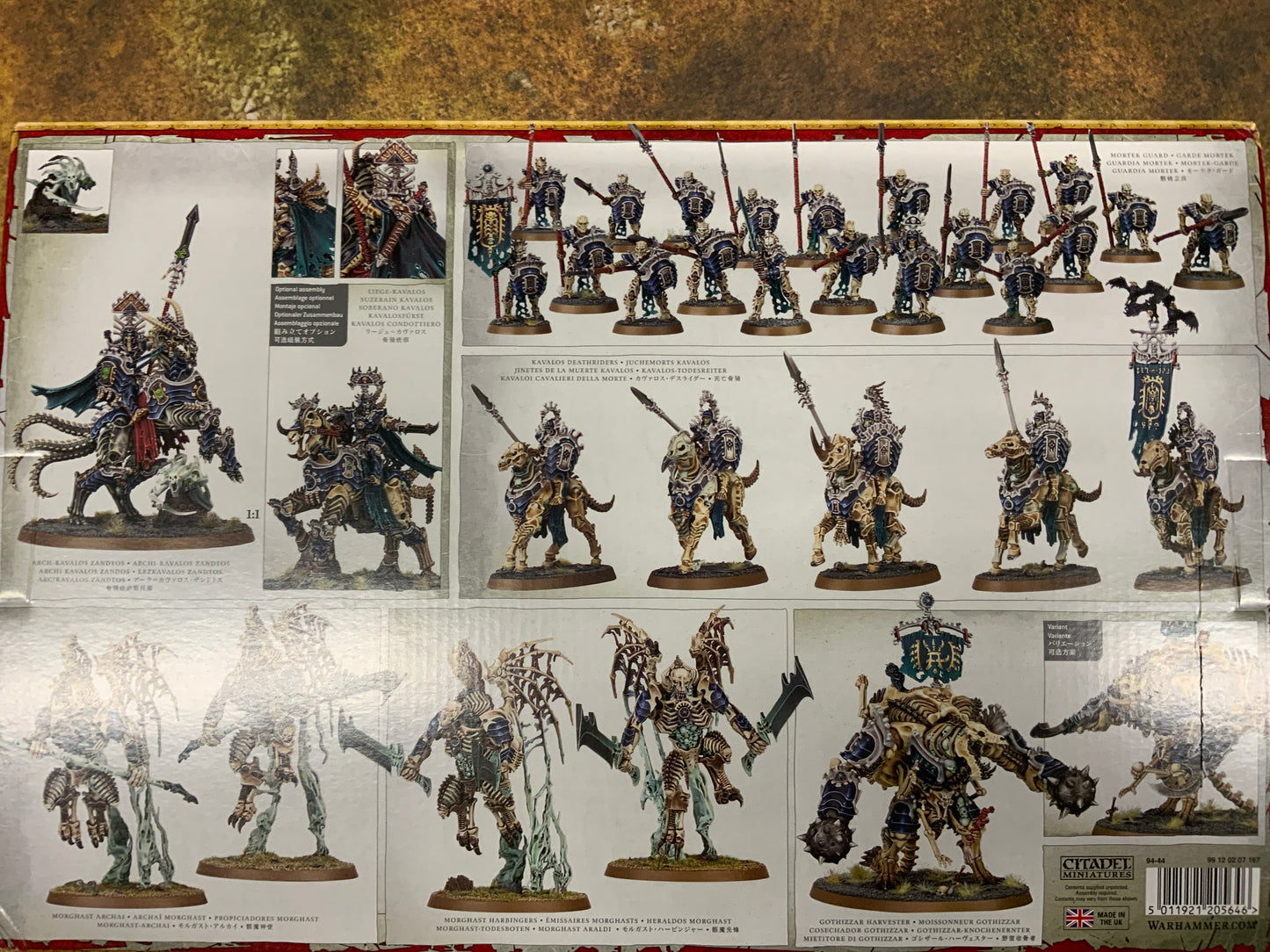 Warhammer Age of Sigmar Battleforce: Ossiarch Bonereapers Praetorian Spearhead