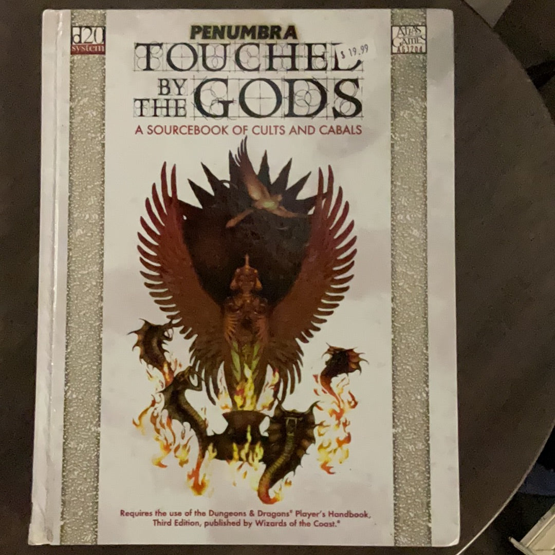 Touched by the Gods, A sourcebook of cults and Cabals