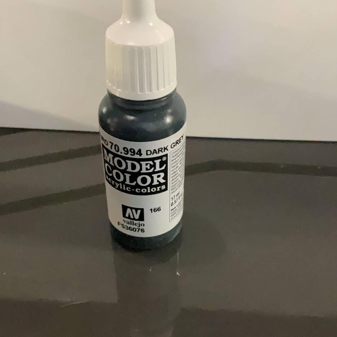 Vallejo model color acrylic colors 70.994 dark grey