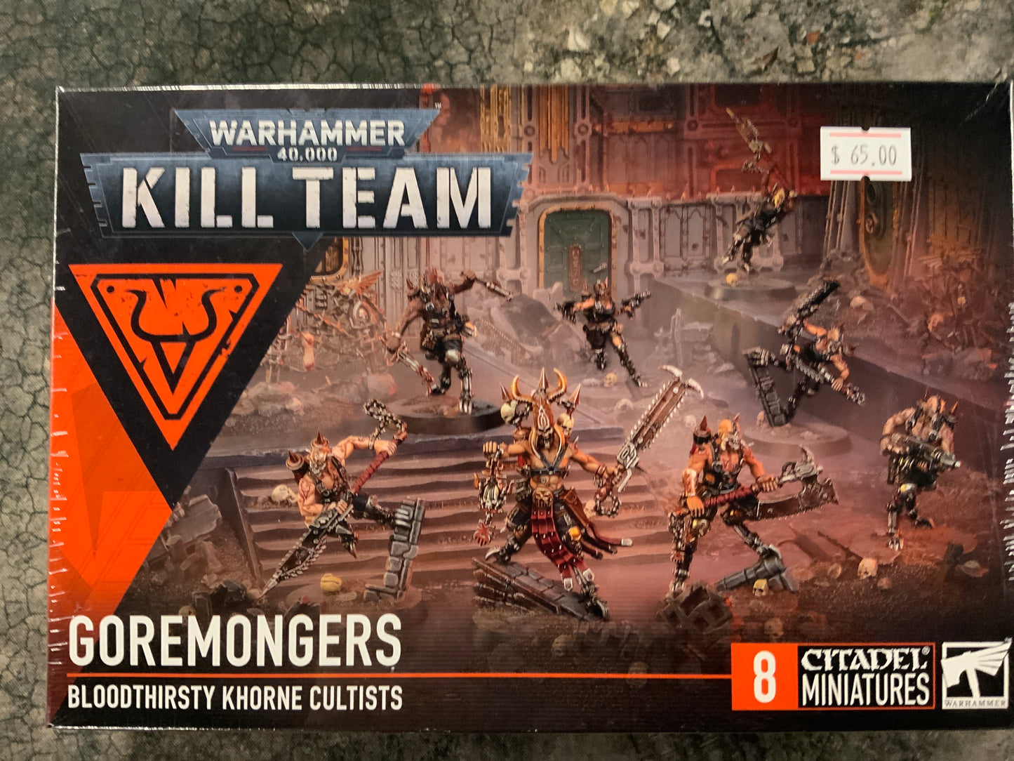 Warhammer Killteam Bloodthirsty Khorne Cultists Goremongers