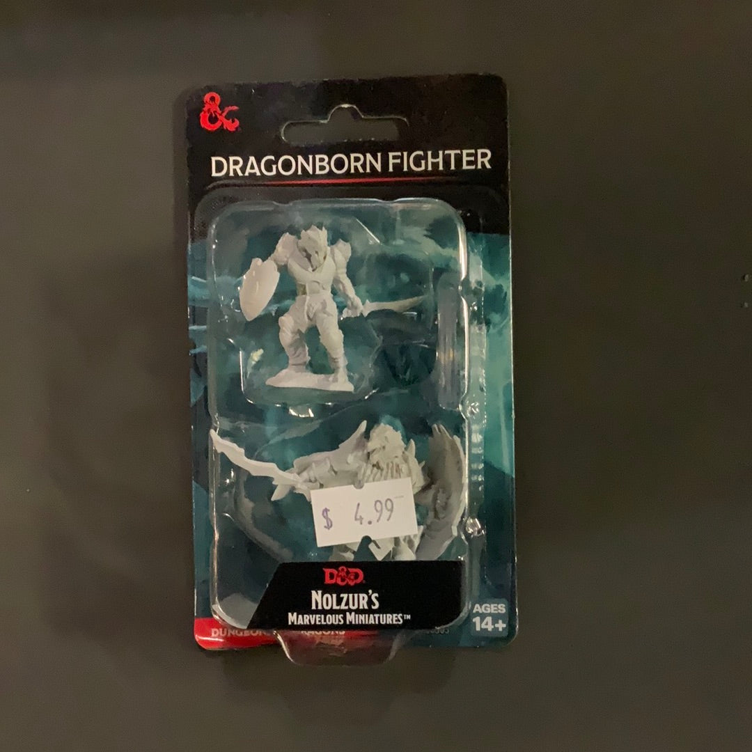 D&D Nolzur’s Marvelous Miniatures Dragonborn Fighter