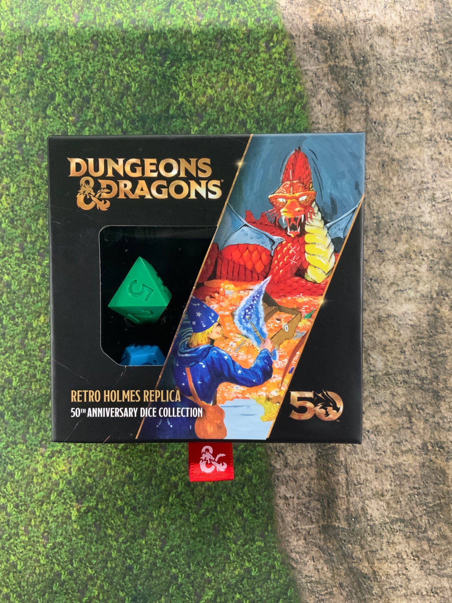 D&D Retro Holmes Replica Dice set