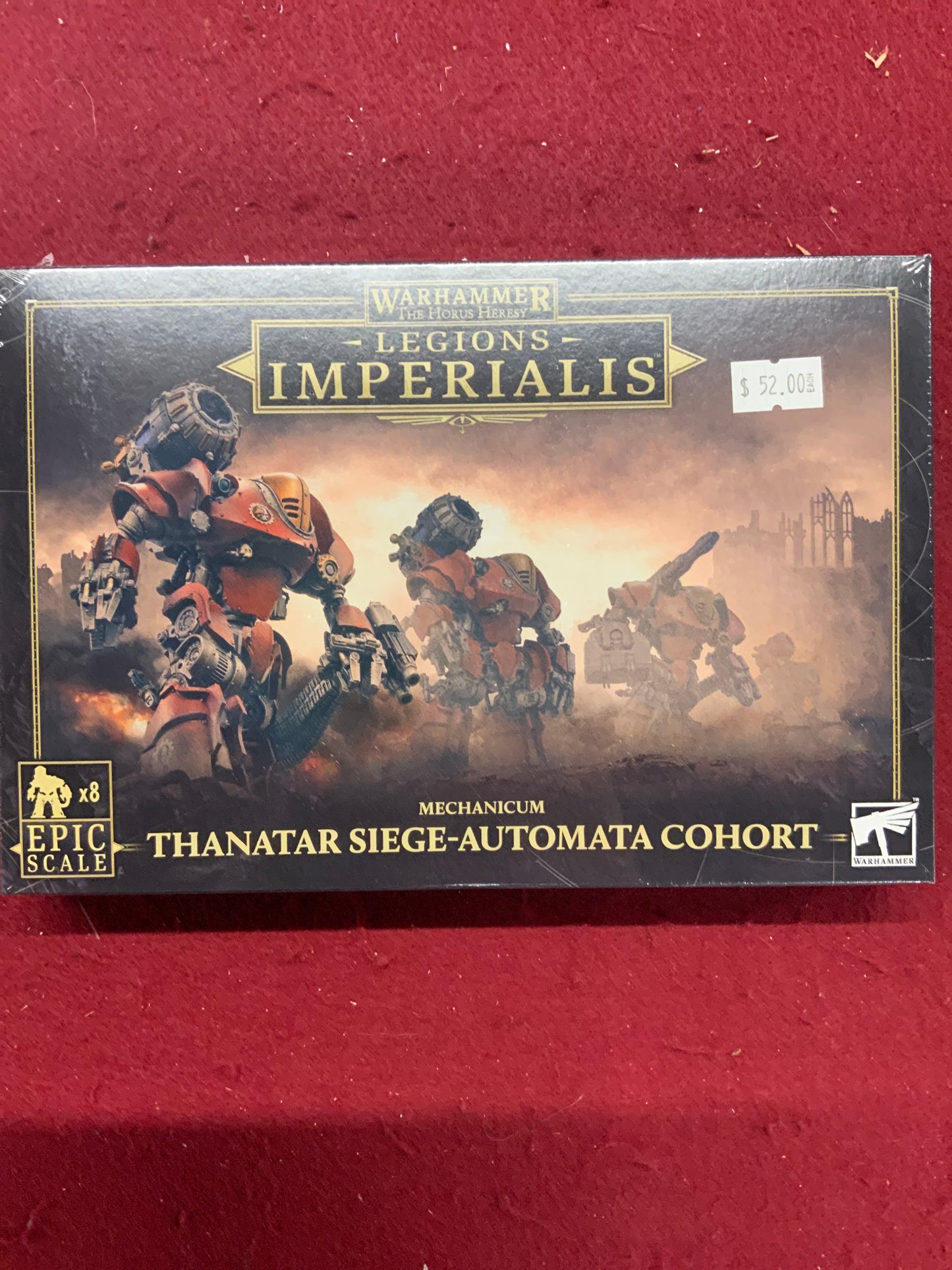 Warhammer Legions Imperialis Mechanicum Thanatar Siege-Automata Cohort