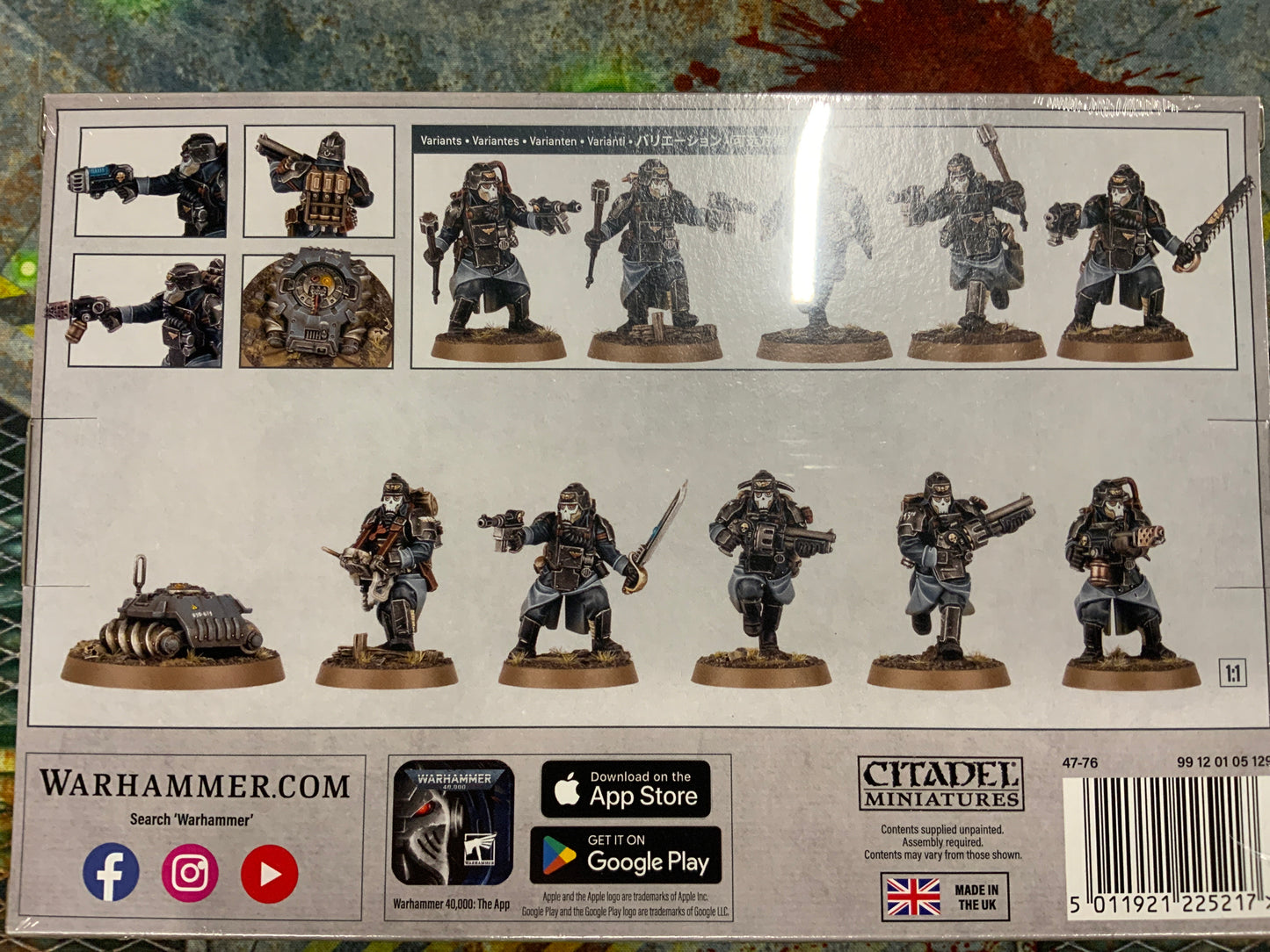 Warhammer 40,000 Astra Militarum Krieg Combat Engineers 47-76