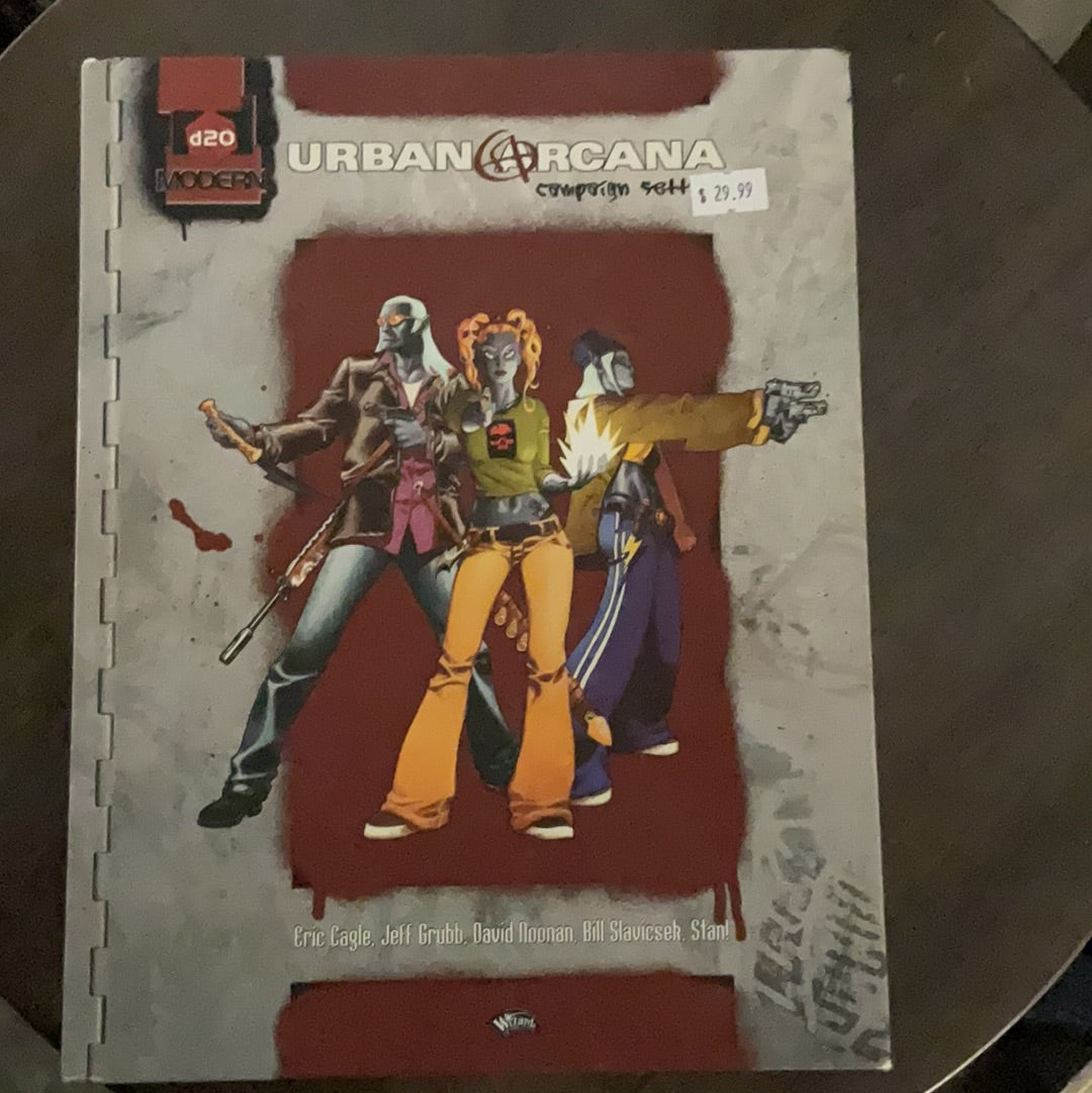 Urban Arcana campaign setting