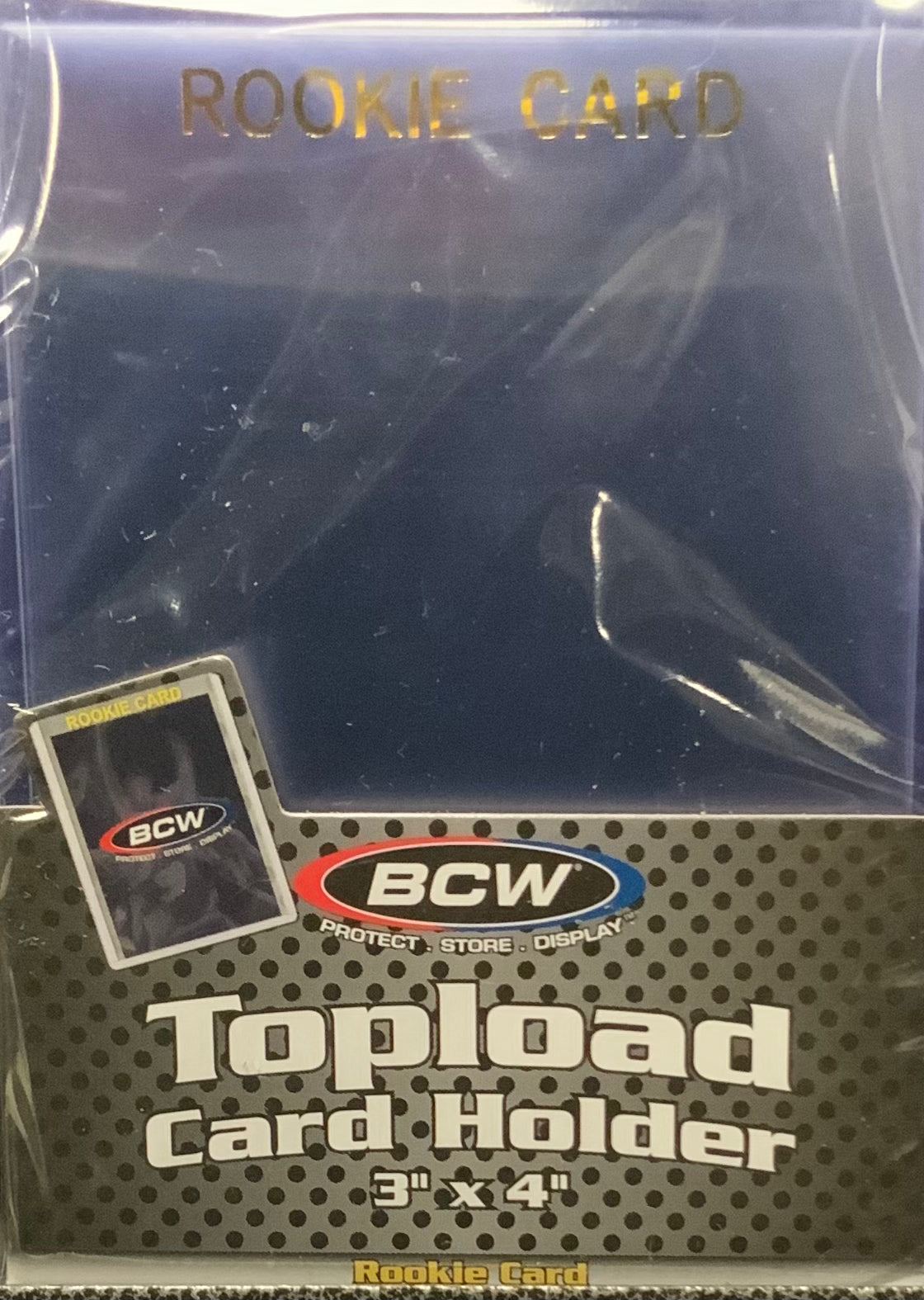 BCW Topload Card Holder - Rookie Cards